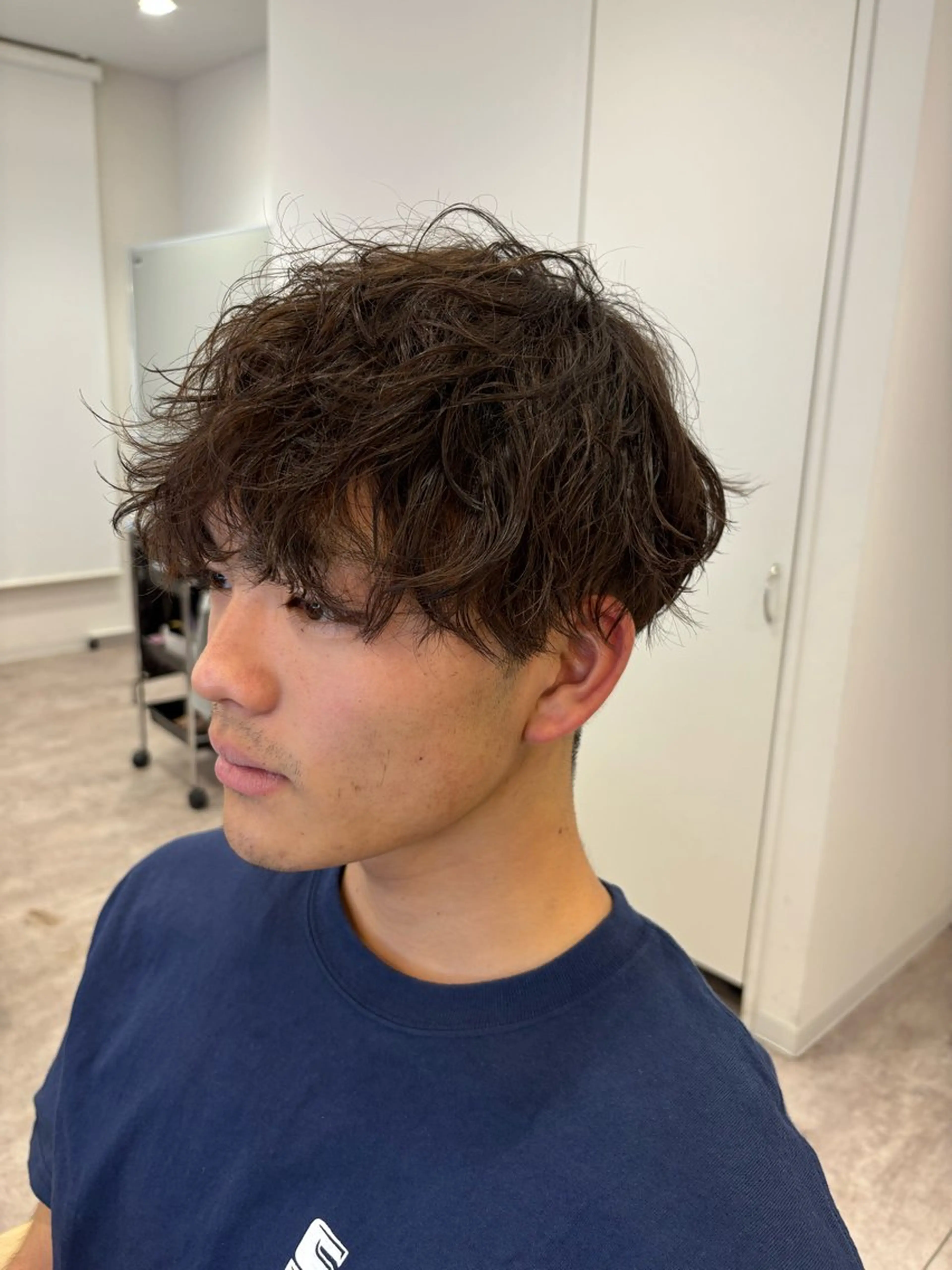 メンズ カット パーマ little/頭身浴 /カヤノケイスケのヘアスタイル