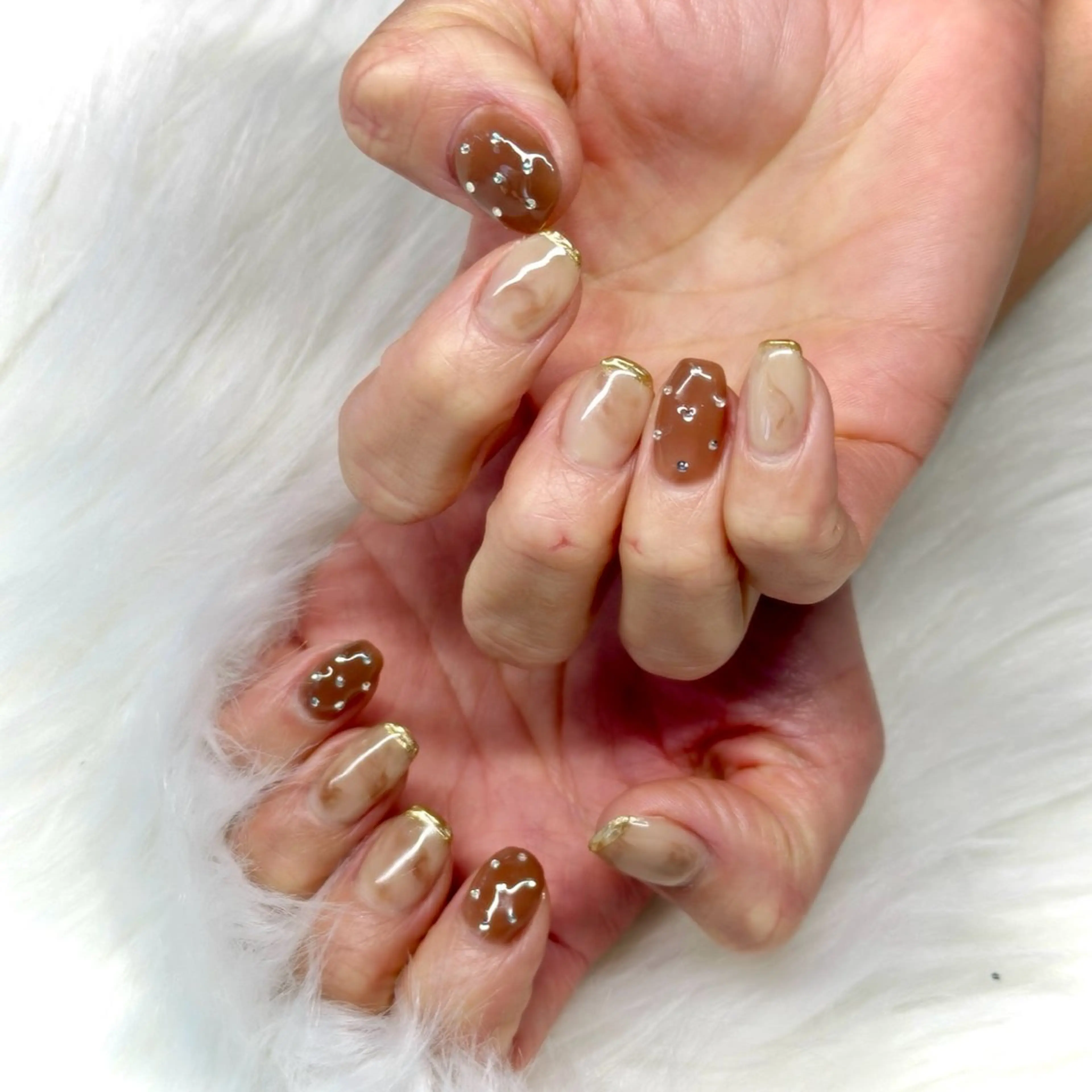 ネイル ハンドネイル me’te’or⭐︎ AYAKA/小山市のネイルデザイン