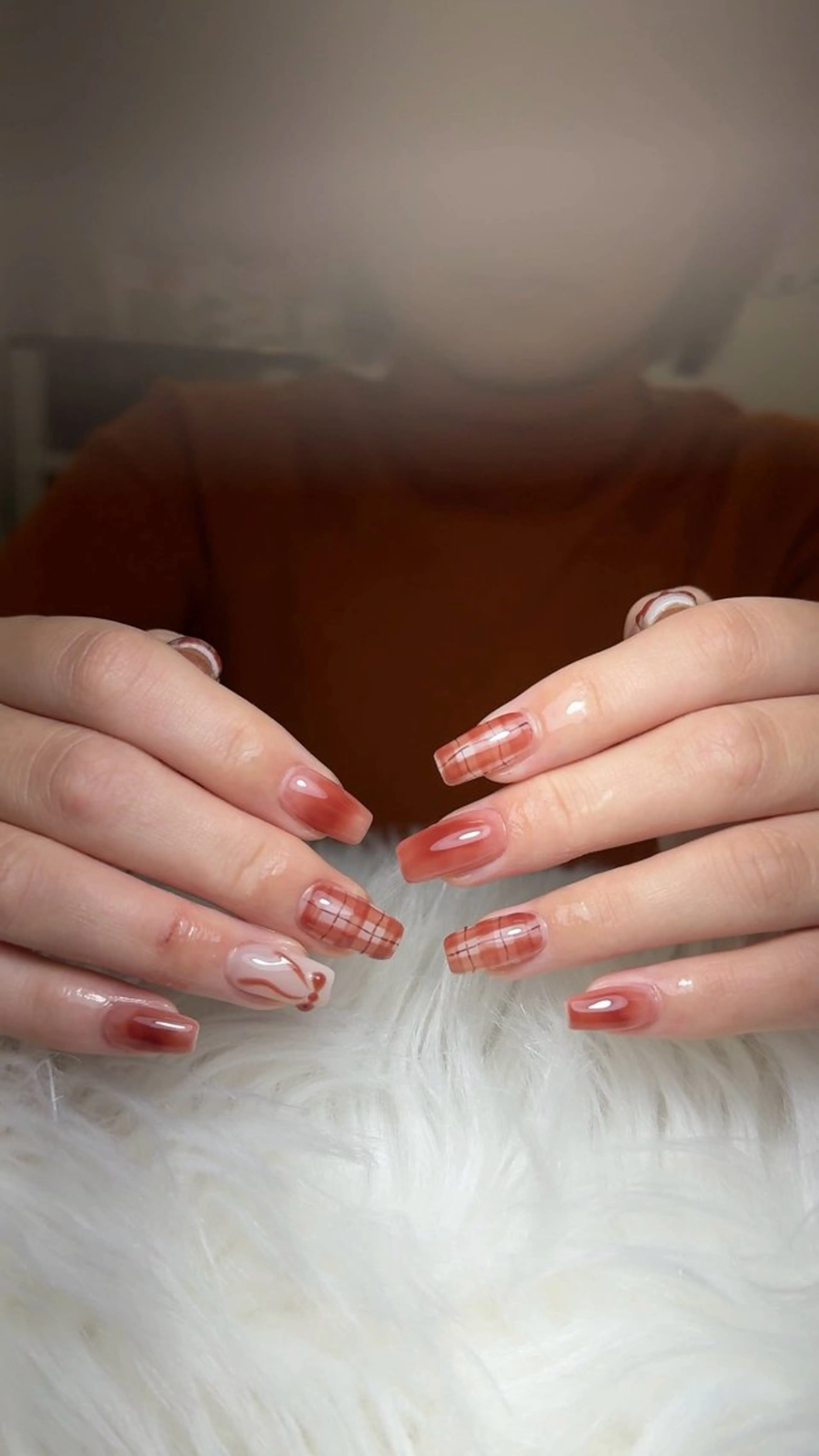 ネイル ワンホンネイル ハンドネイル AKIKO NAILのネイルデザイン