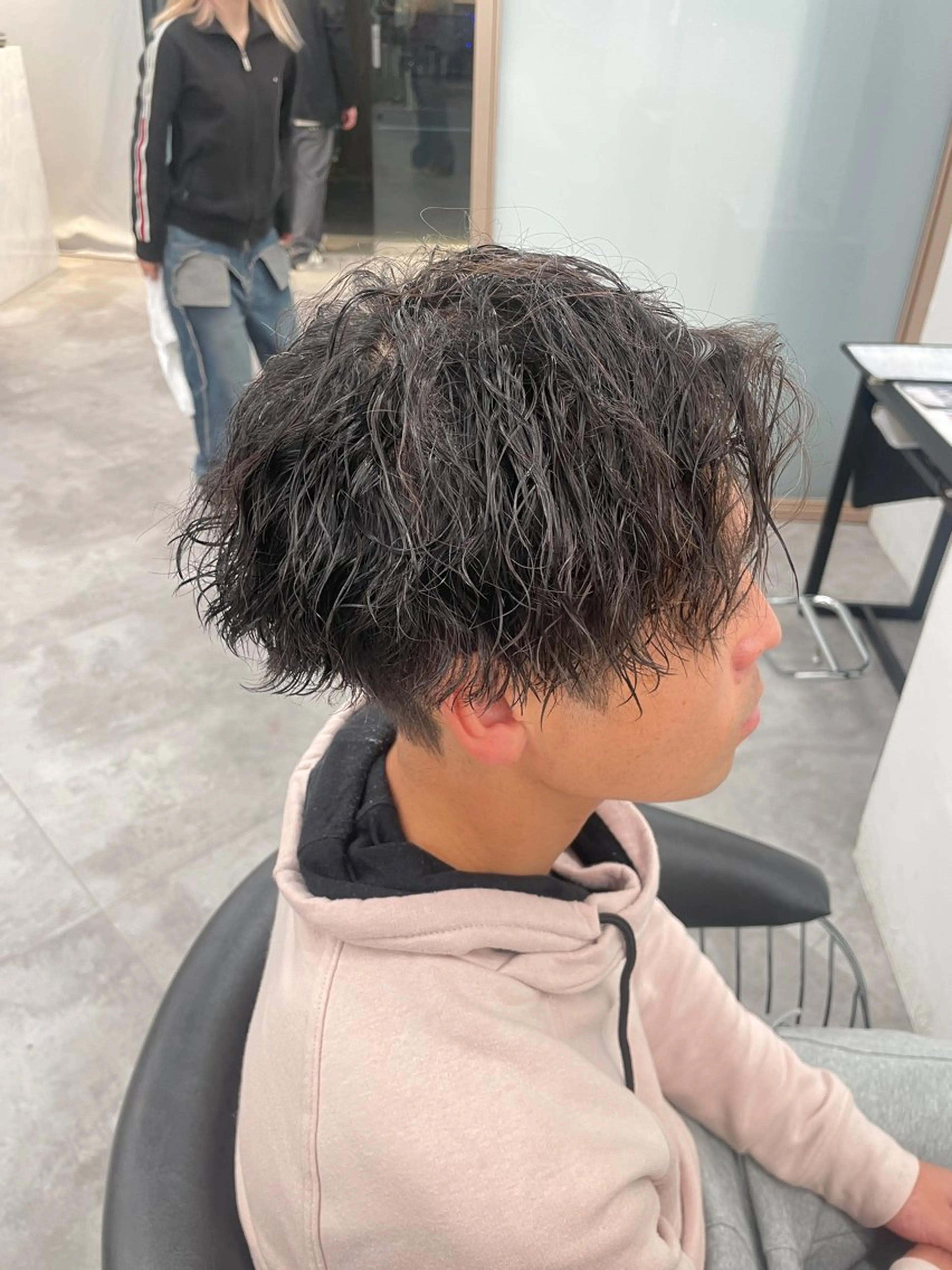 パーマ メンズ カット パーマ トリートメント メンズ特化美容師🍏 /メンズパーマ/涼太のヘアスタイル