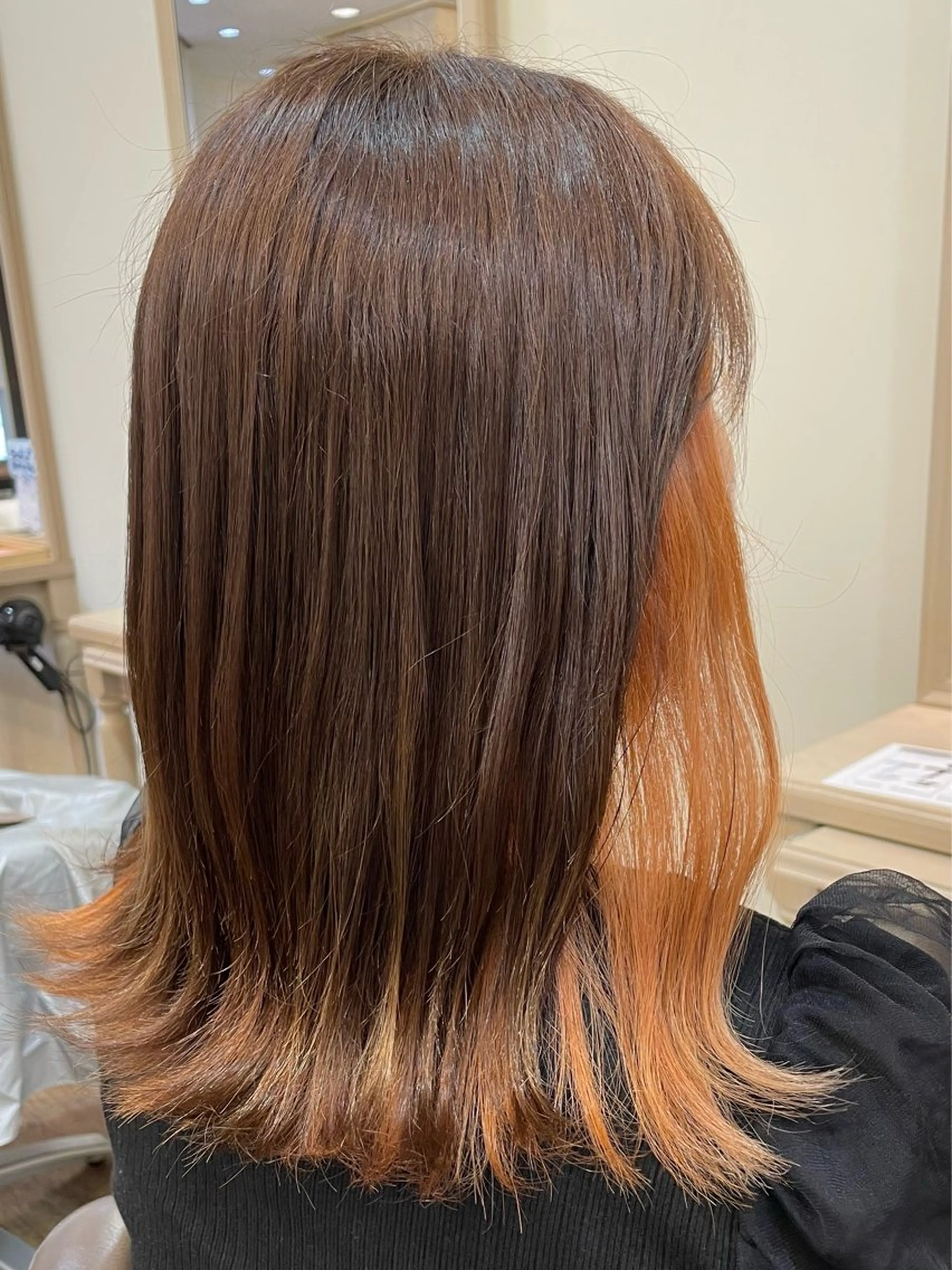 セミロング ヘアカラー sawa tamaeのヘアスタイル