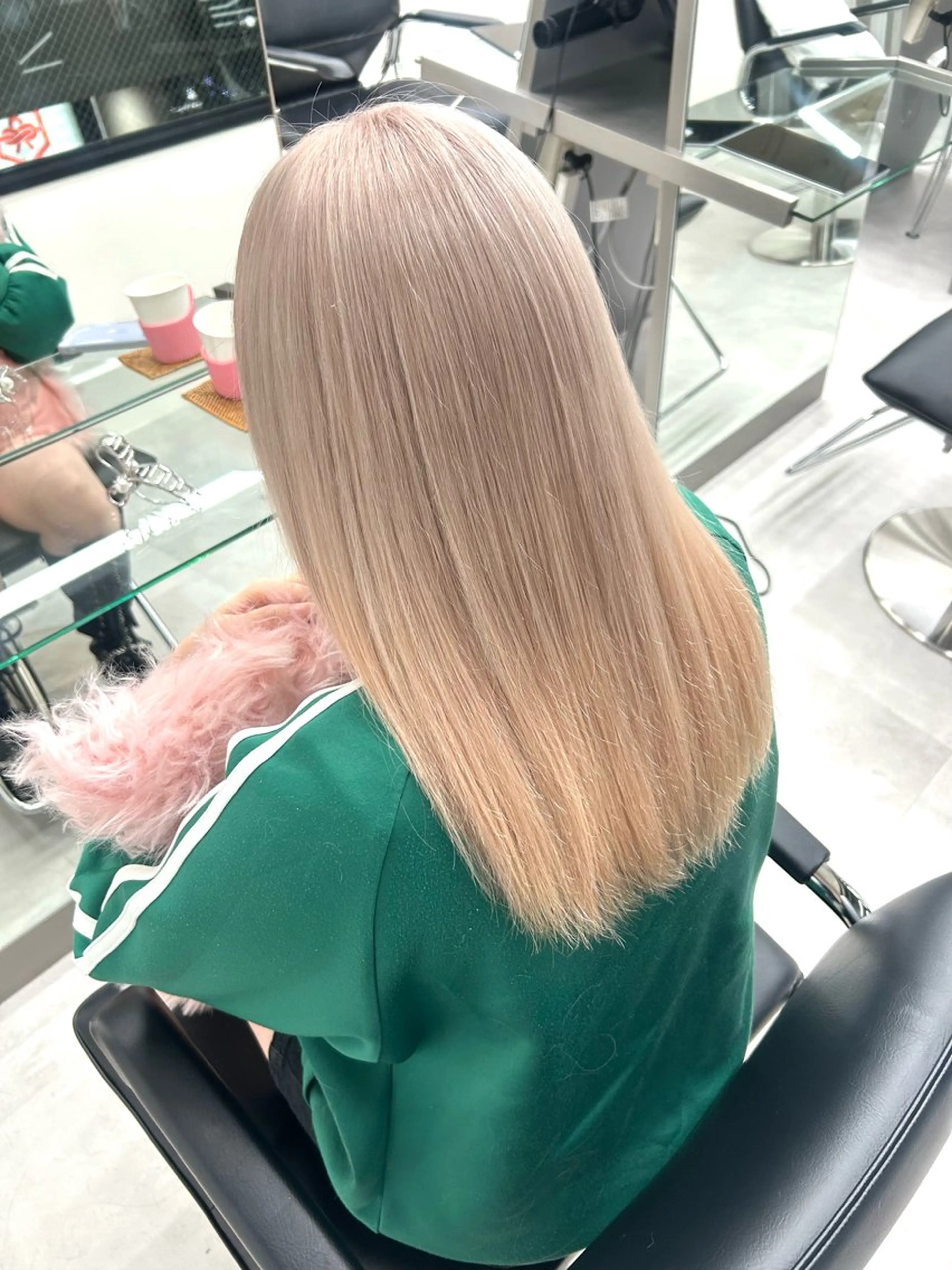 【minimo限定価格】ハイトーンカラー💓(ブリーチ1回)の写真