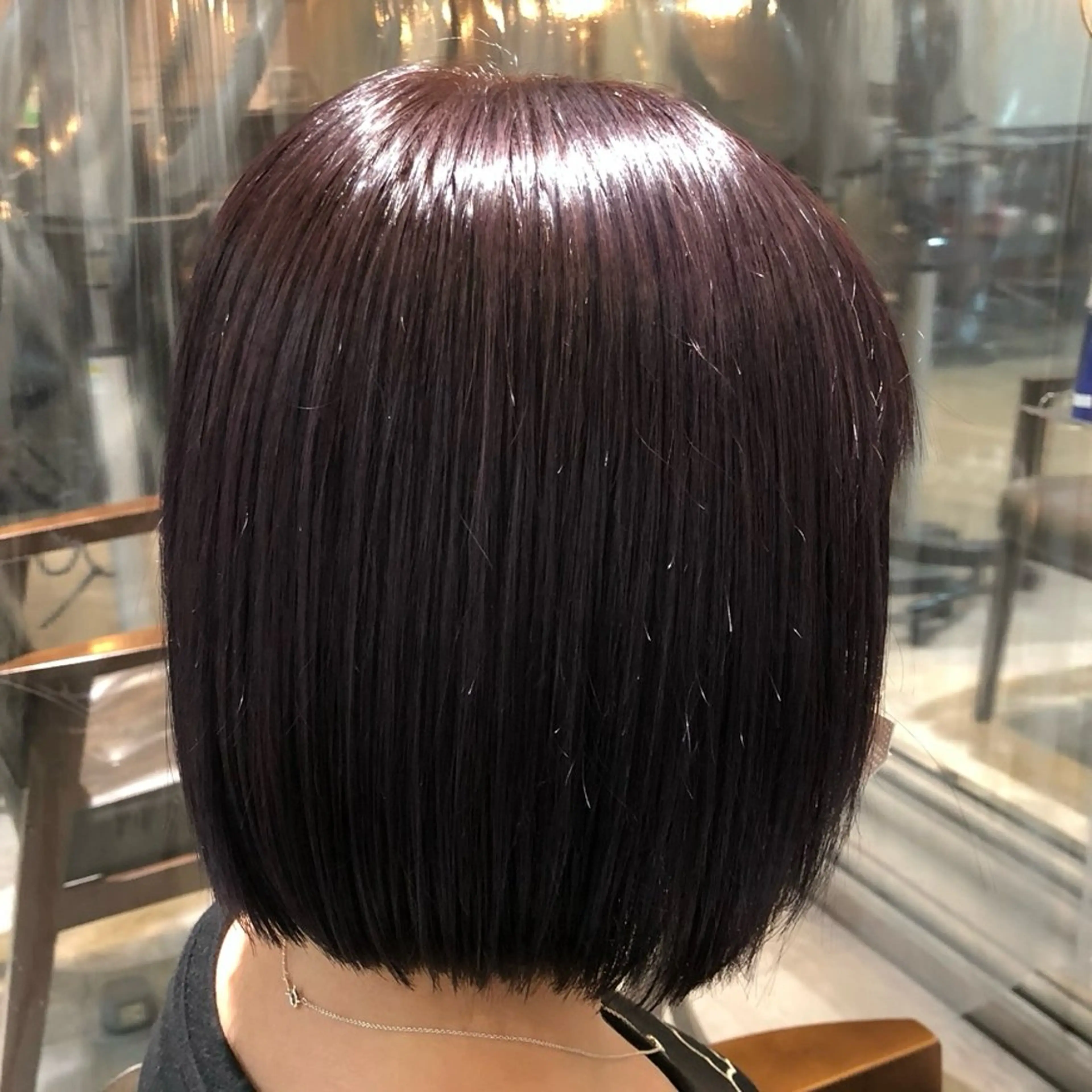 ミディアム カラー ヘアアレンジ fifth 石川 凪のヘアスタイル