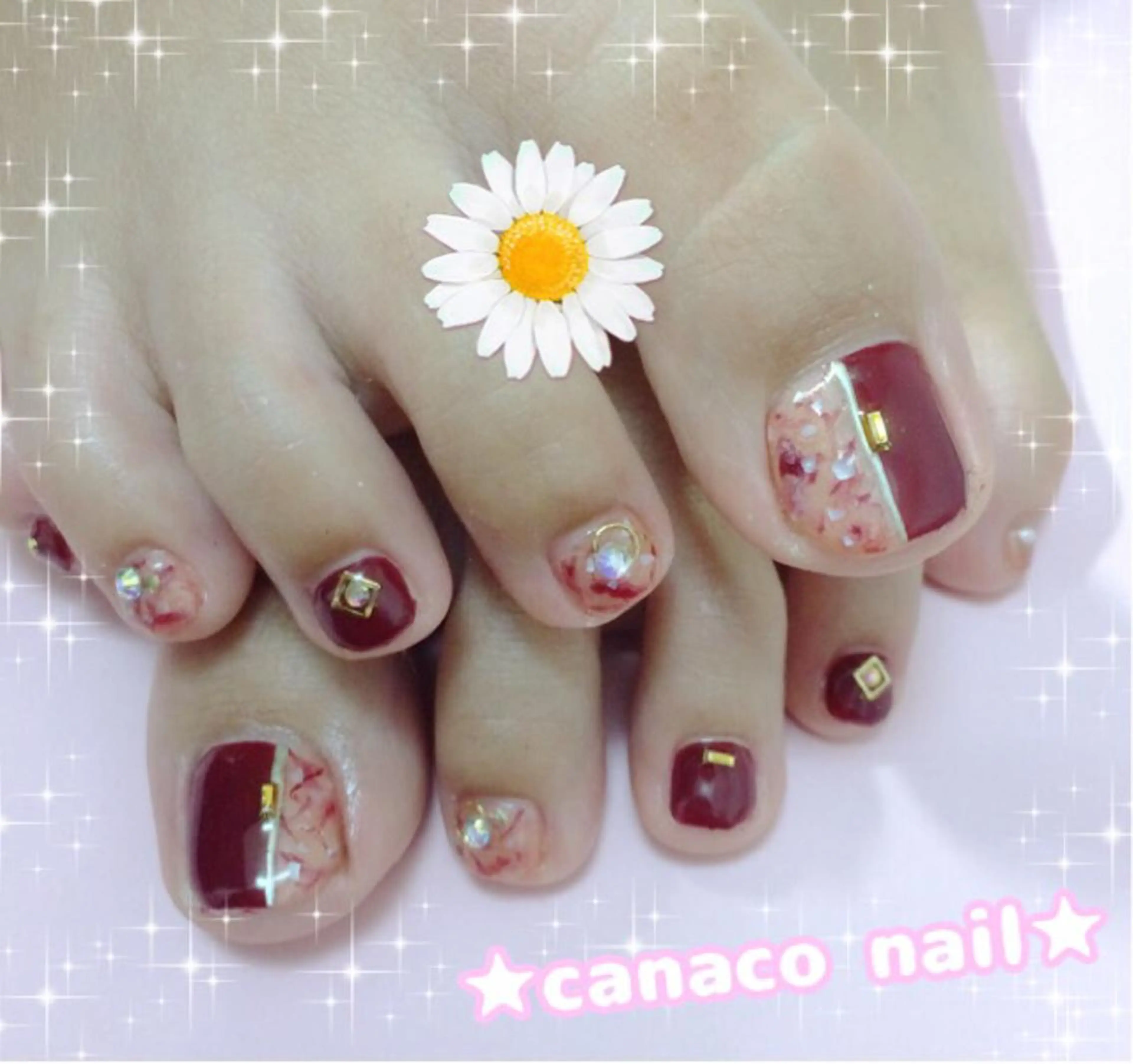 ネイル アートネイル ベテランネイル cnc  nailのネイルデザイン