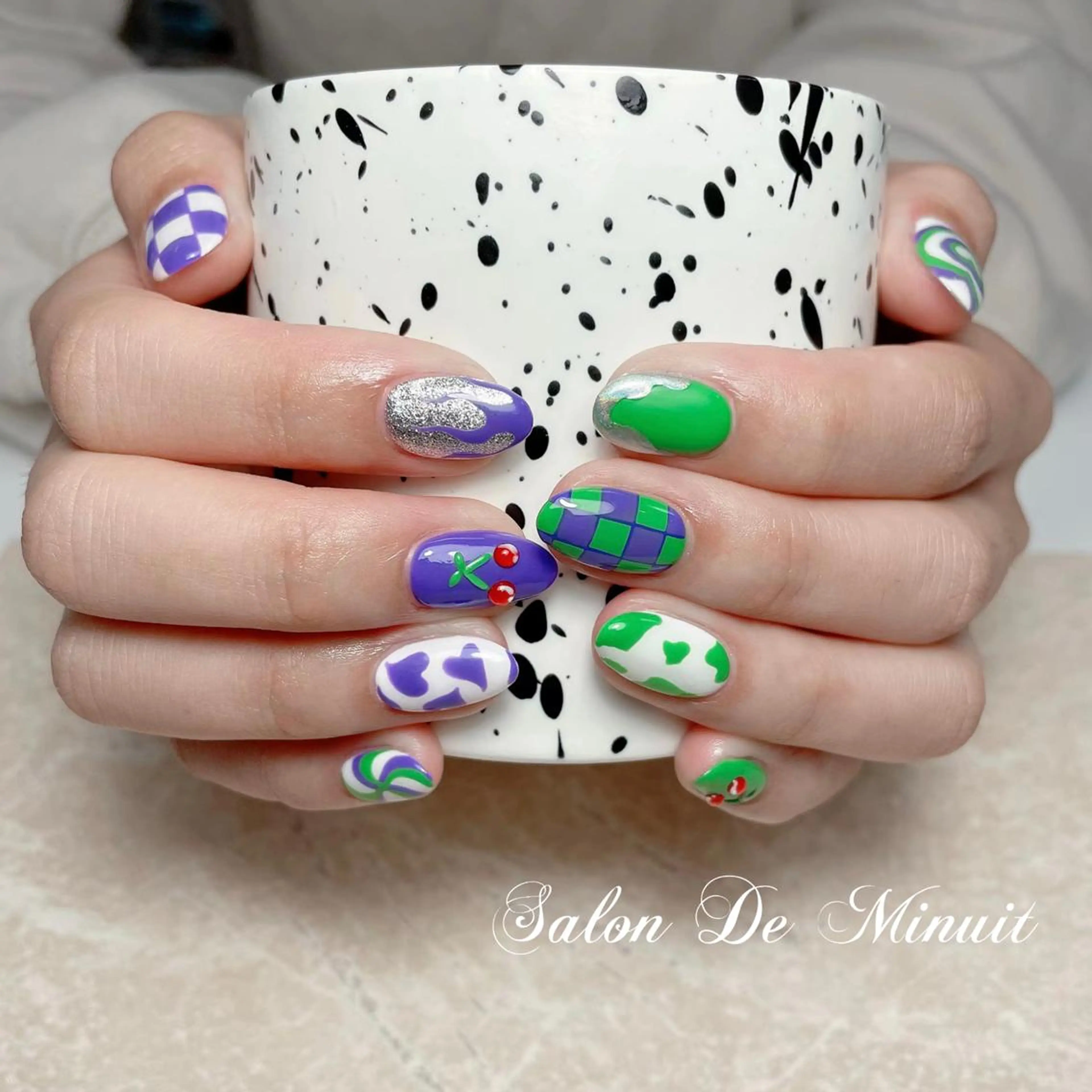 ネイル ハンドネイル ハンドケア Momo 🤍のネイルデザイン