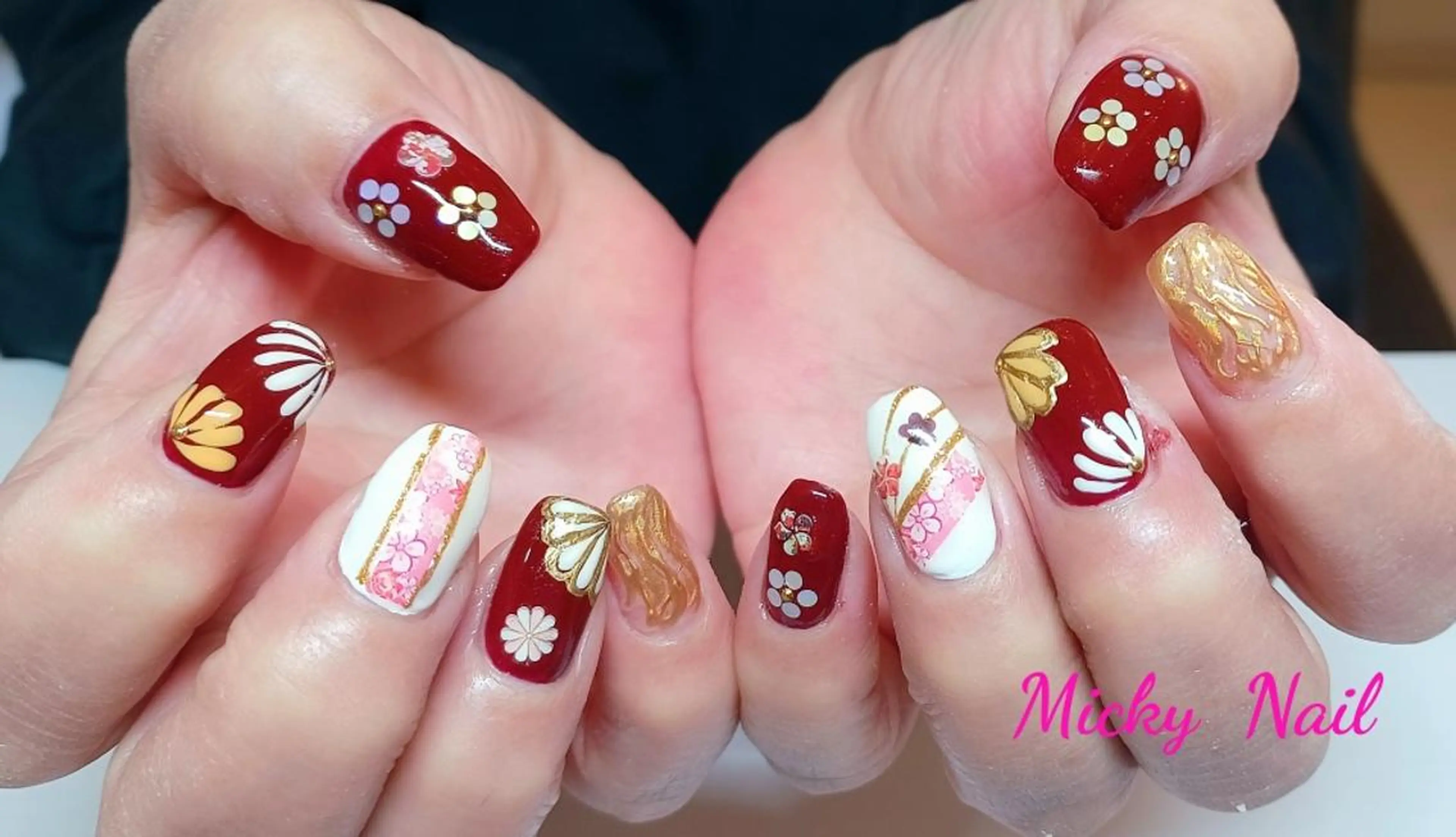 ネイル 成人式 ネイルチップ Micky nail chikushinoのその他イメージ