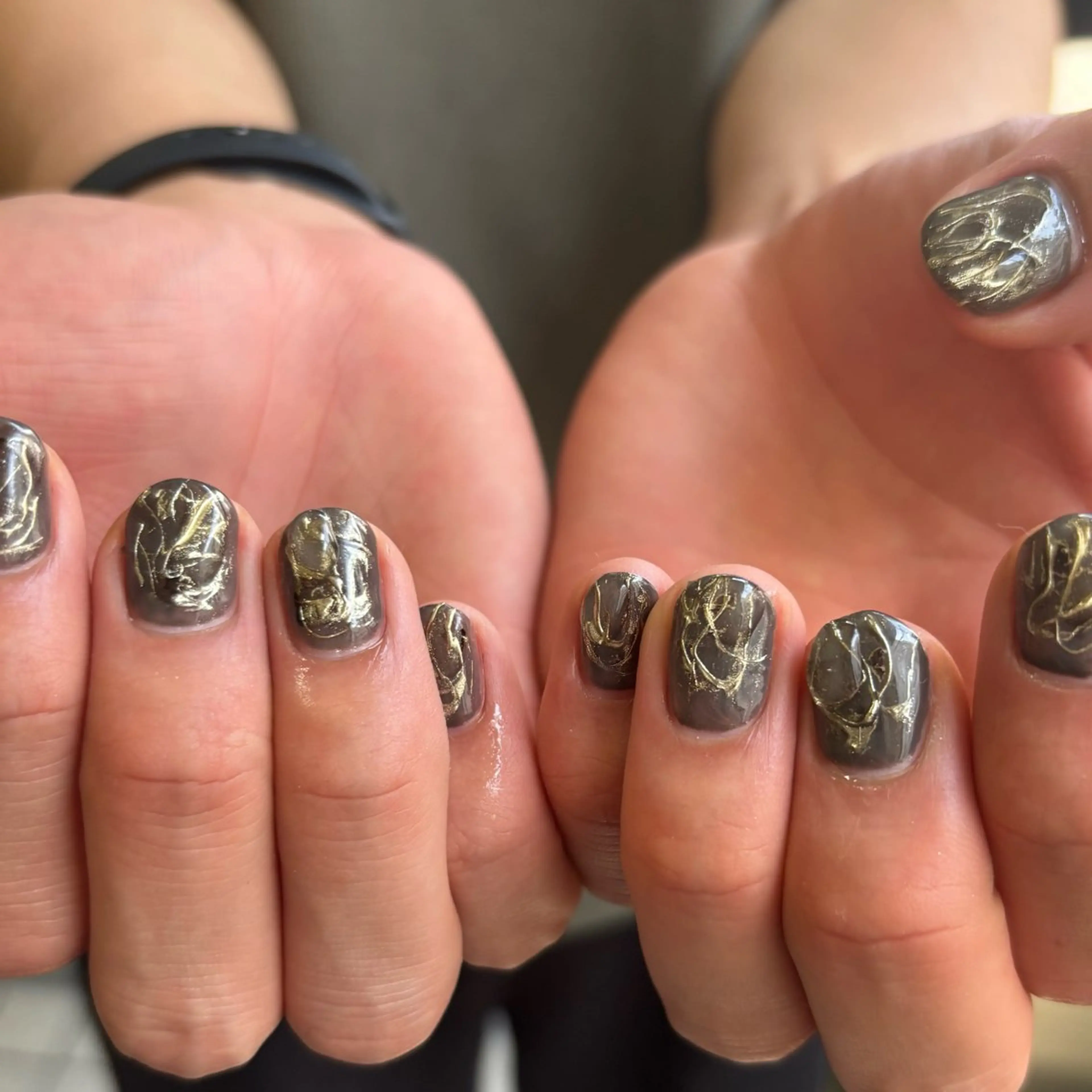 メンズ ネイル ハンドネイル scré as Ételのネイルデザイン