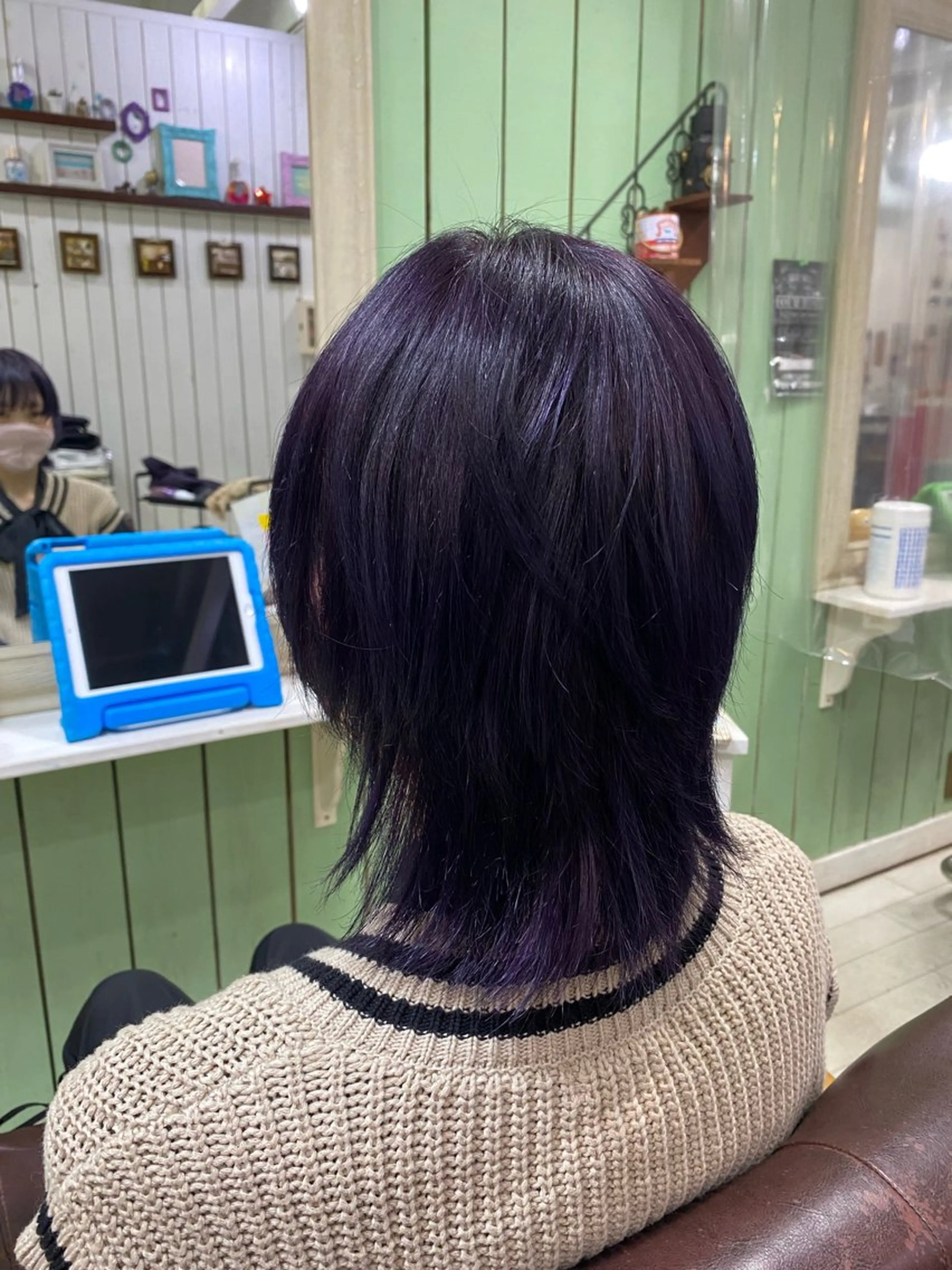 ショート 🩶西 雪乃/透明感 くすみカラー🫧のヘアスタイル