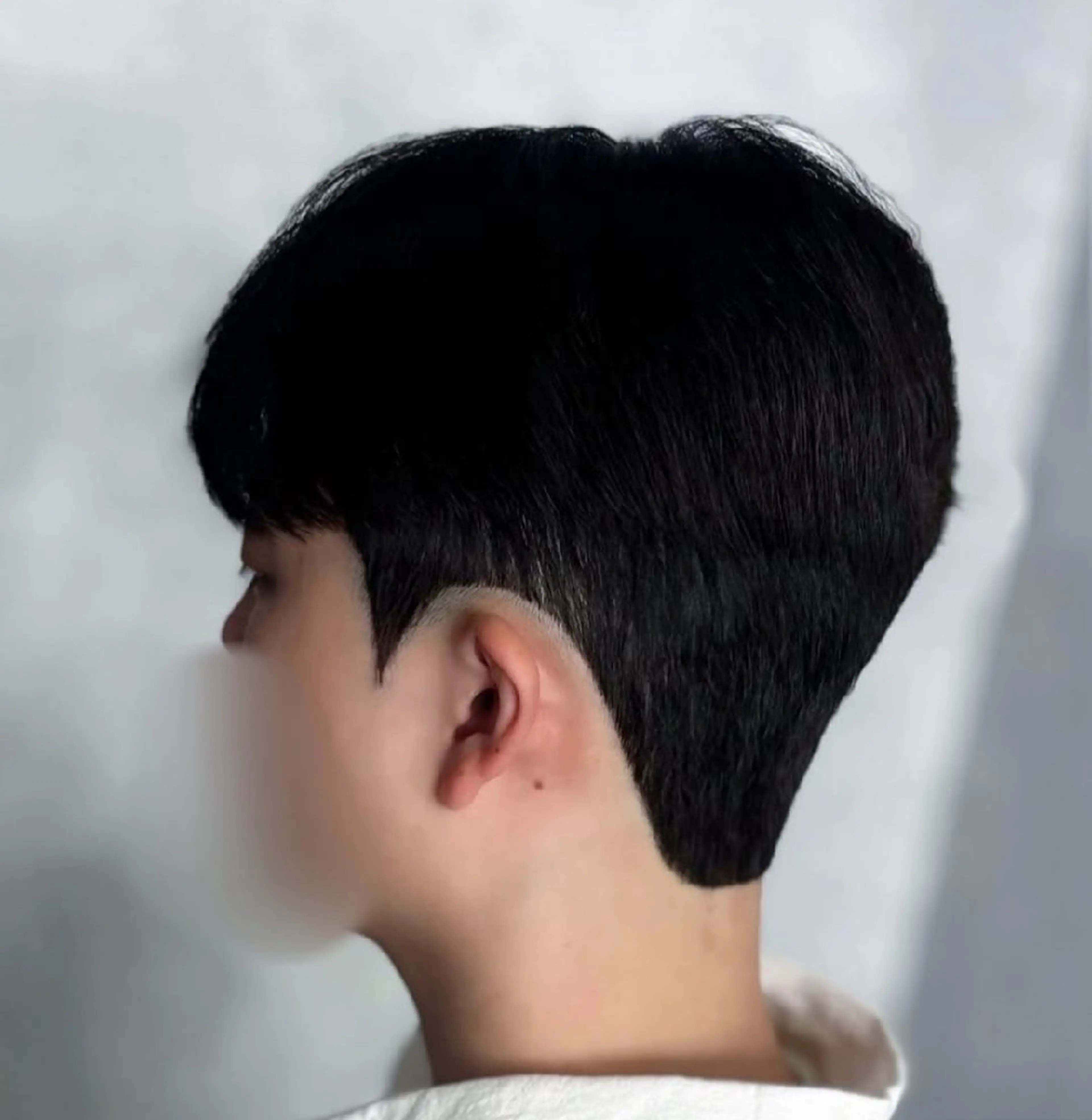 韓国メンズカット&ダウンパーマの写真