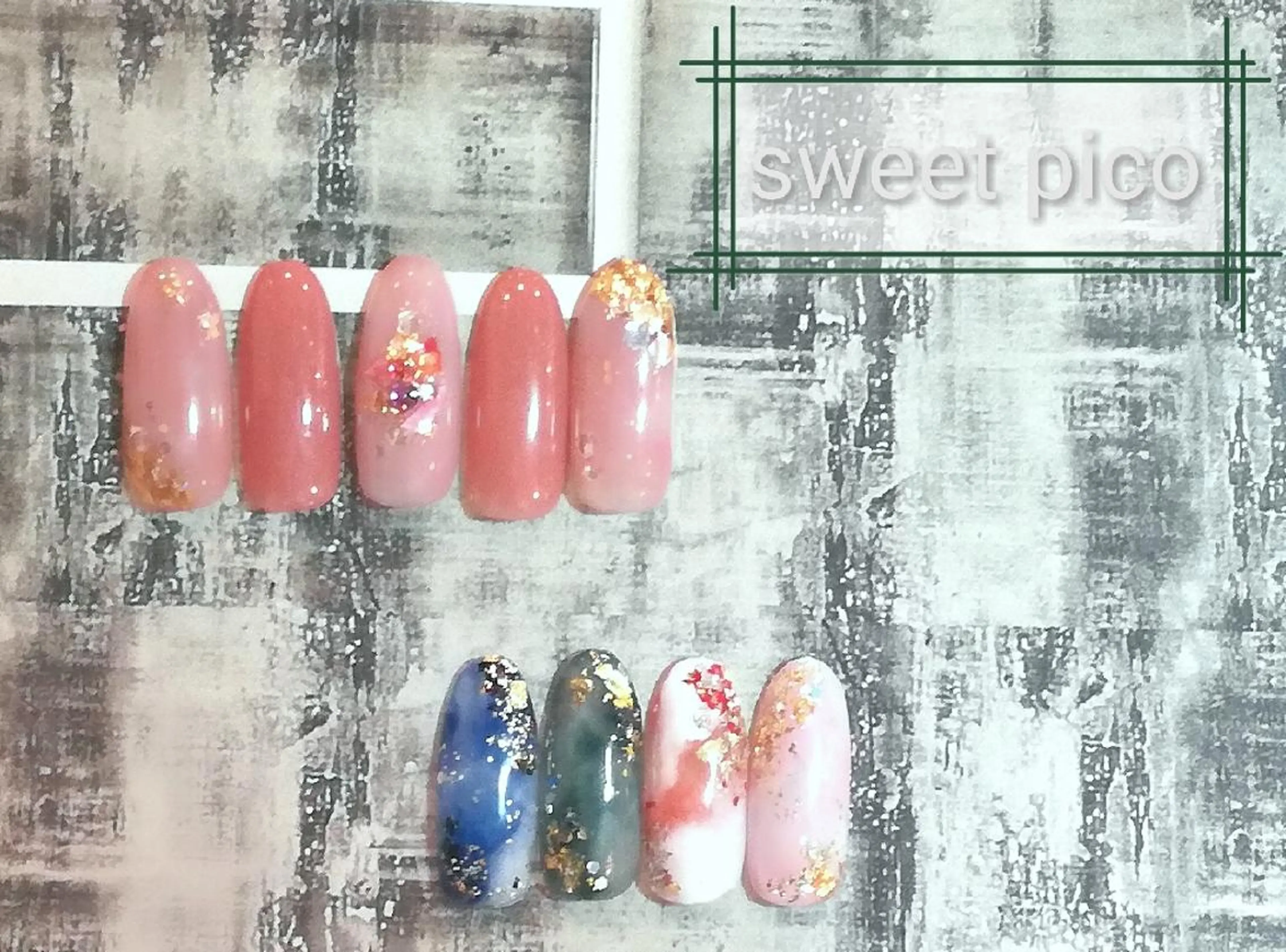 ネイル ジェルネイル sweet pico 住吉のネイルデザイン