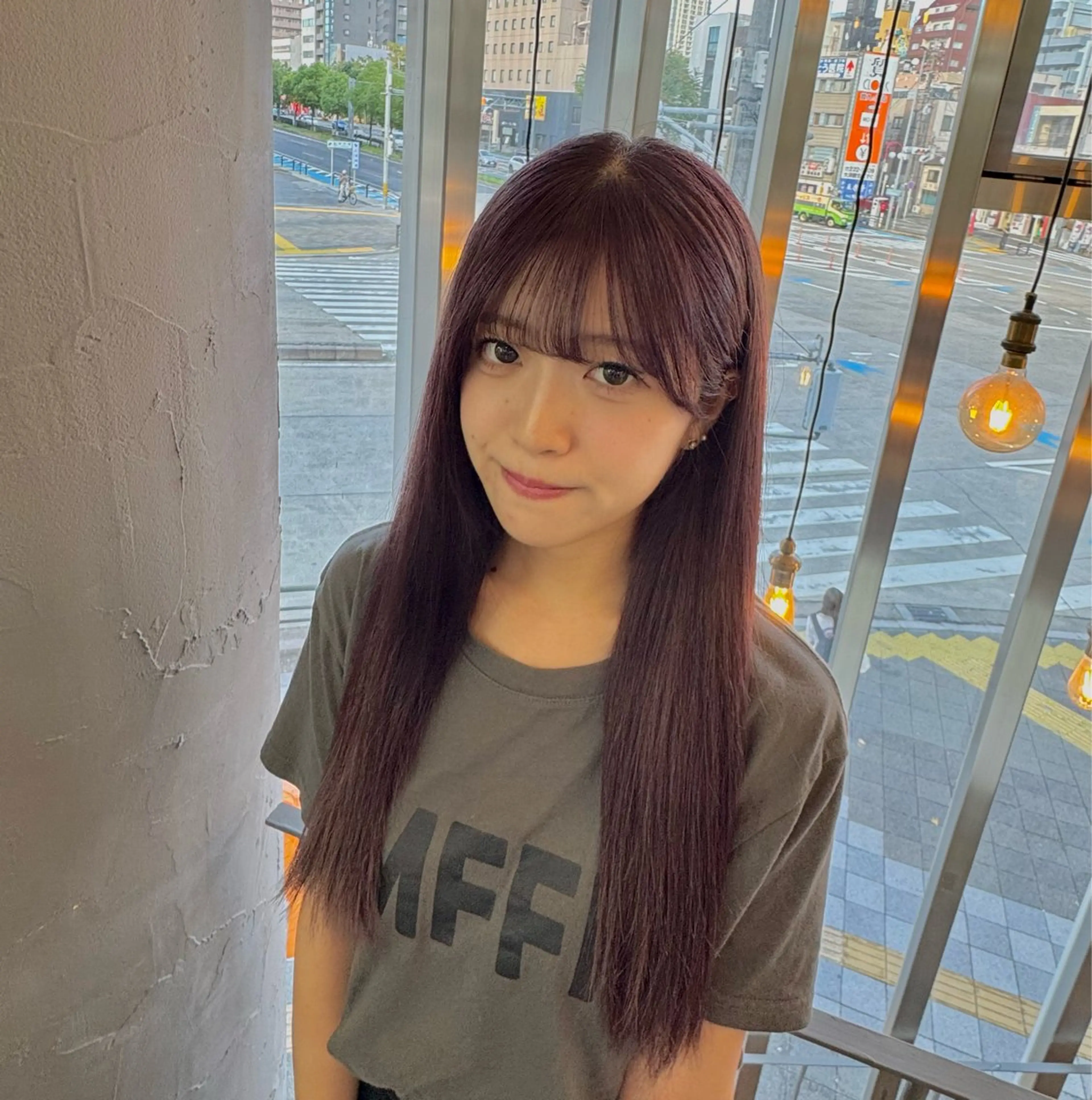 ロング カラー パーマ ヘアアレンジ メンズ キッズ ヘアカラー 若尾 貴斗のヘアスタイル