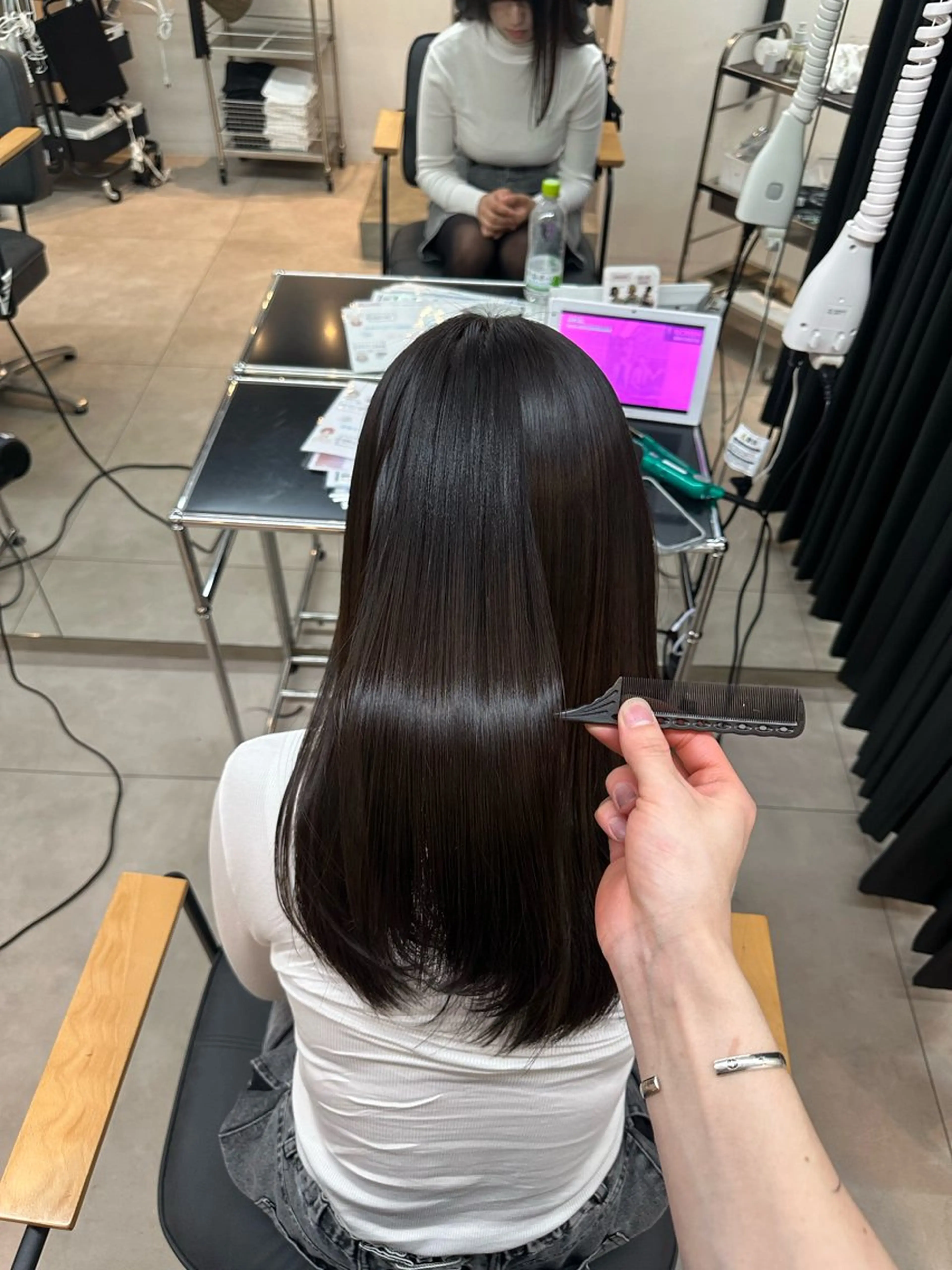 ロング 髪質改善 木下 泰乙のヘアスタイル