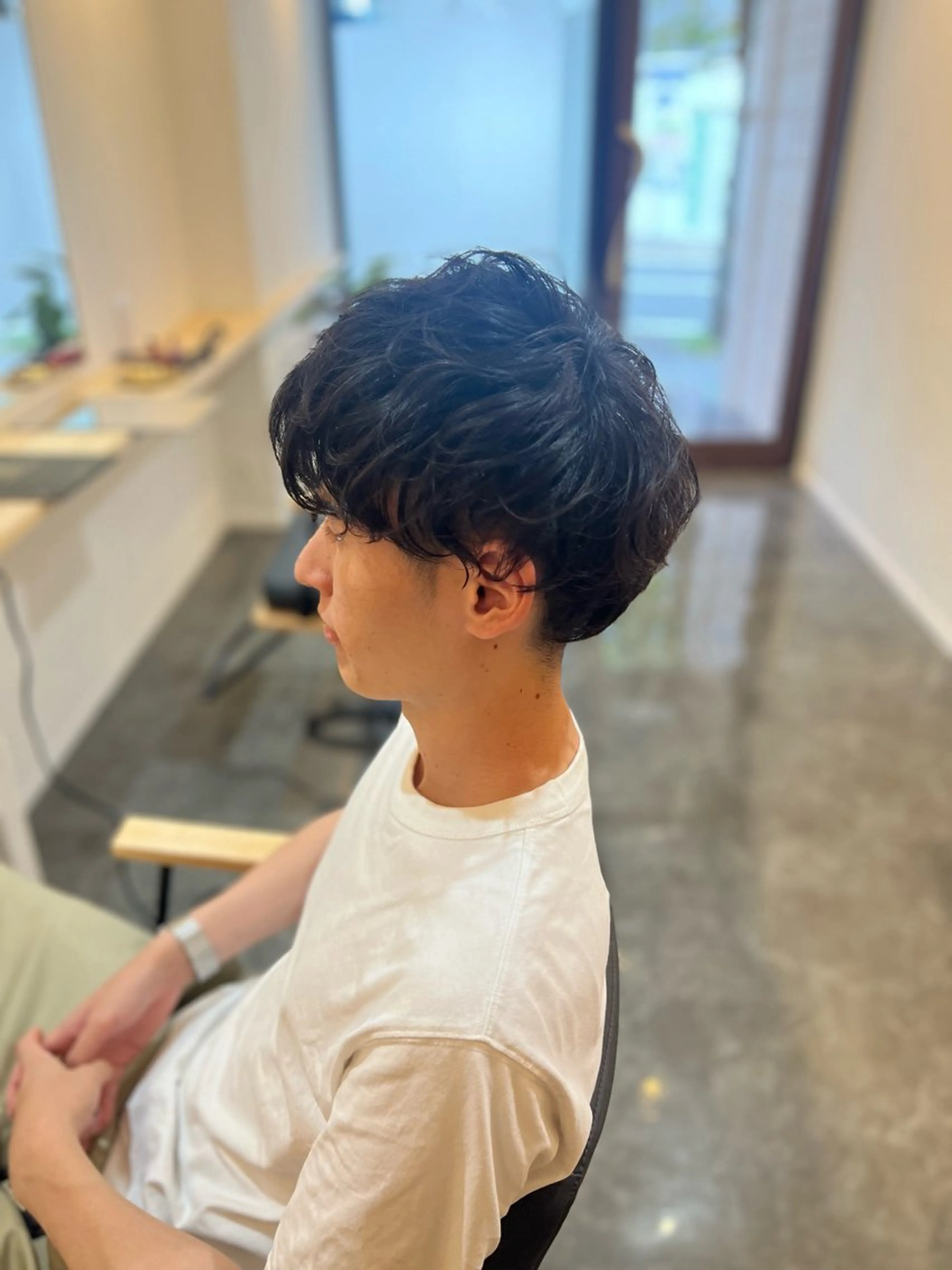 ショート パーマ １日１名限定募集✨✨ 髪質改善ストレートのヘアスタイル