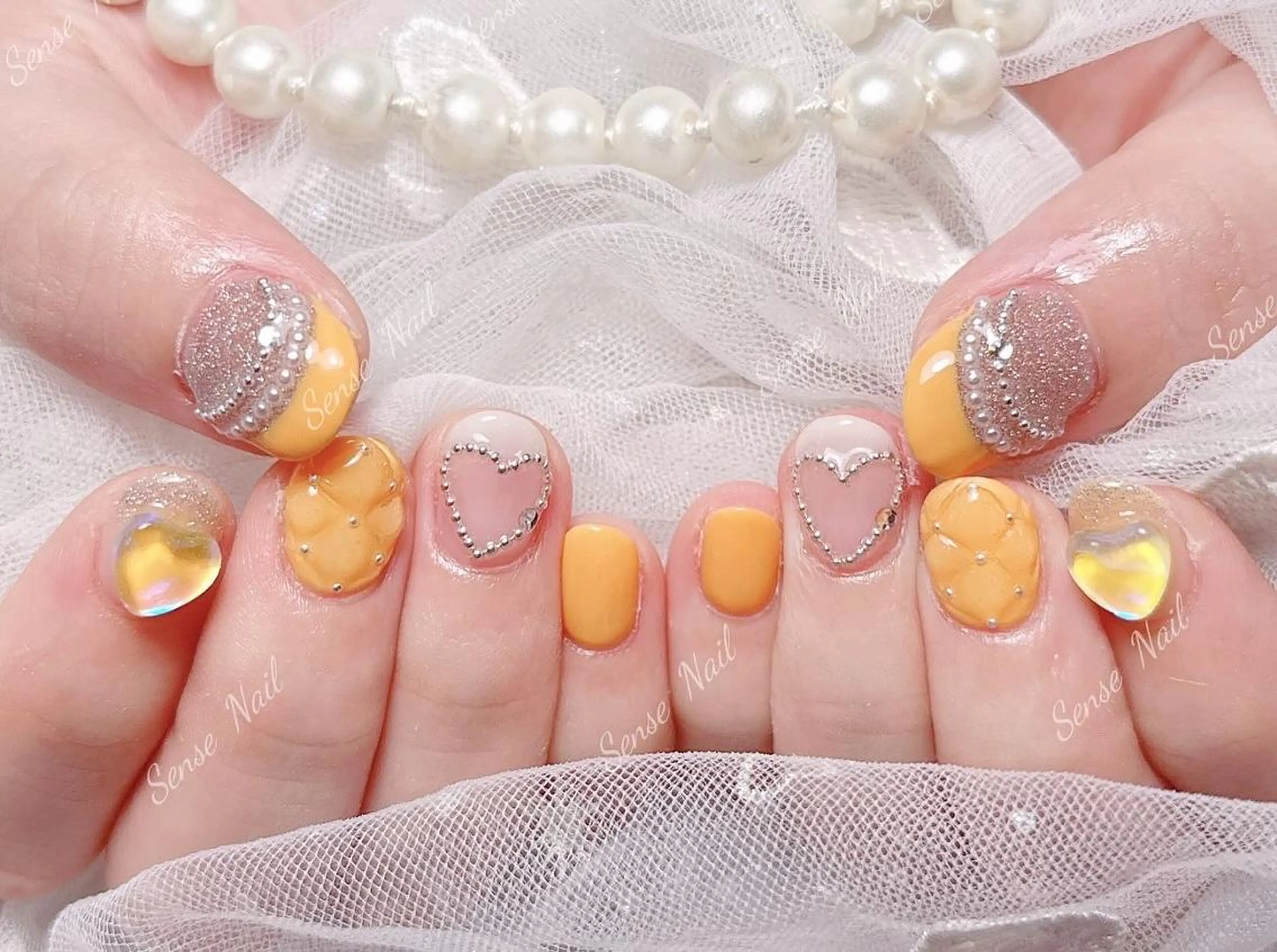 ネイル ハンドネイル ハンドケア 🦋Yumiio 🦋のネイルデザイン