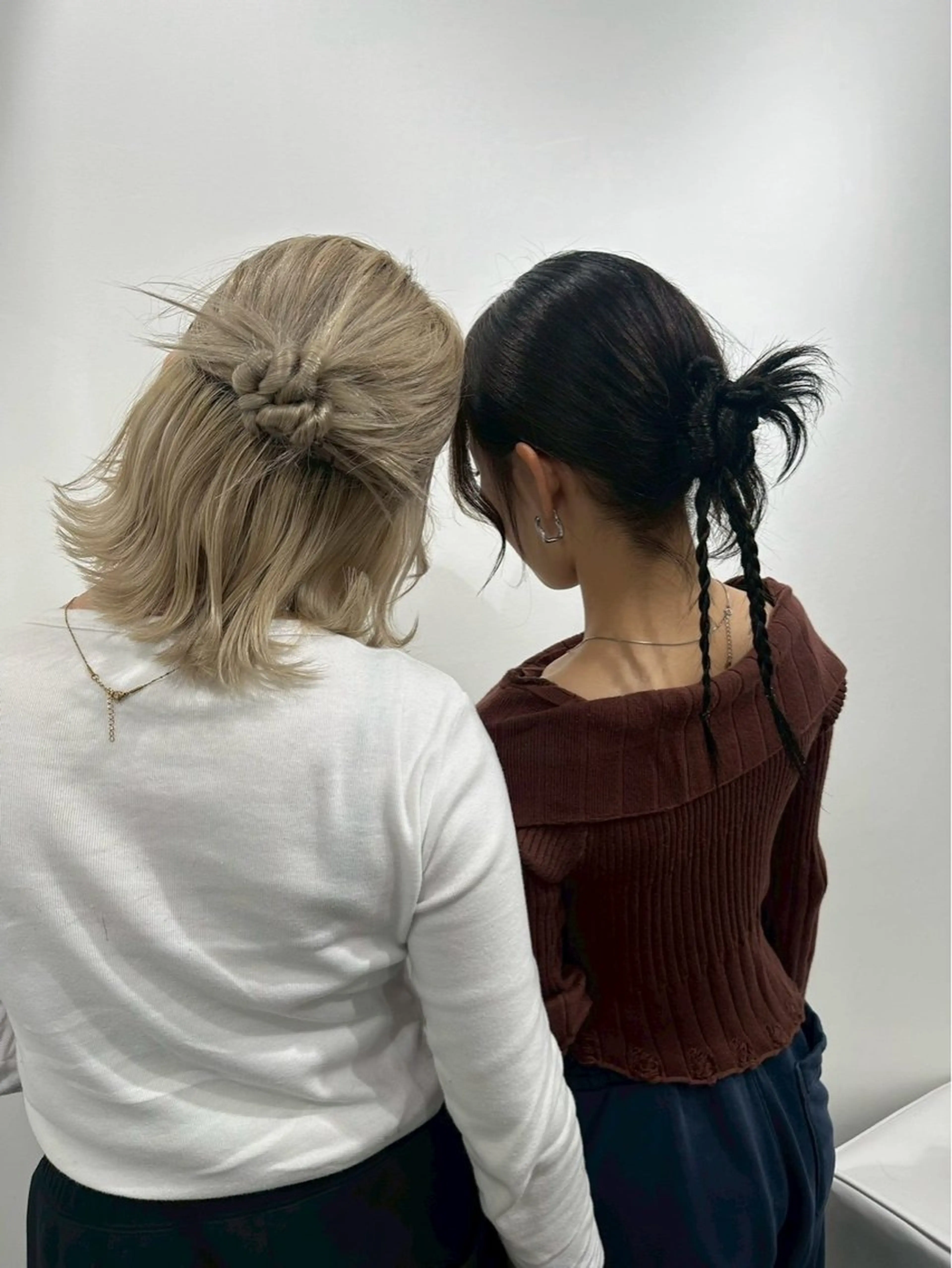 ミディアム ヘアアレンジ 縮毛矯正／韓国ヘア AO俊介🌐のヘアスタイル