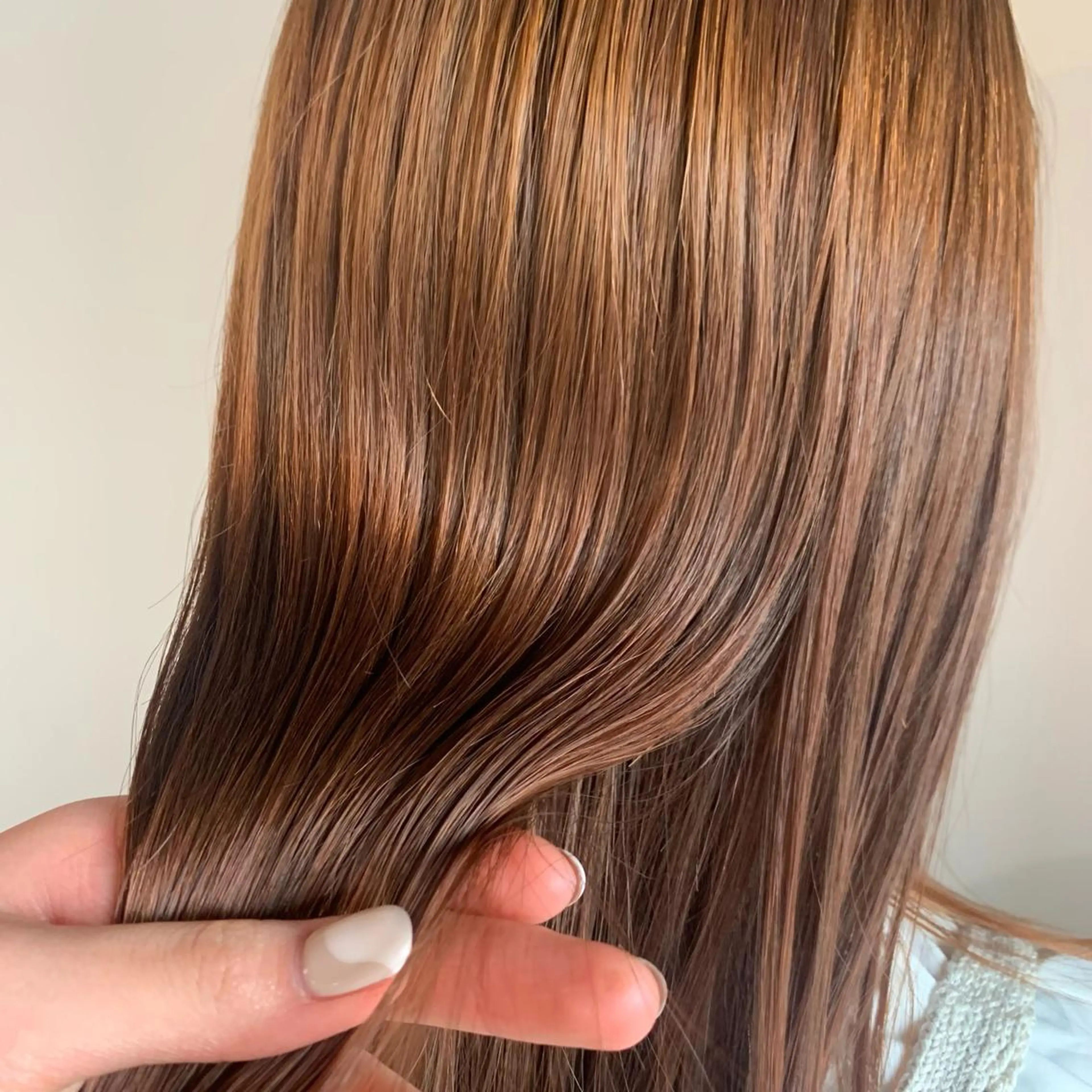 ミディアム カラー ミディアムパーマ バレイヤージュ ダブルカラー グラデーションカラー ハイライトカラー トリートメント ☀️Luana☀️ 公式/大通のヘアスタイル