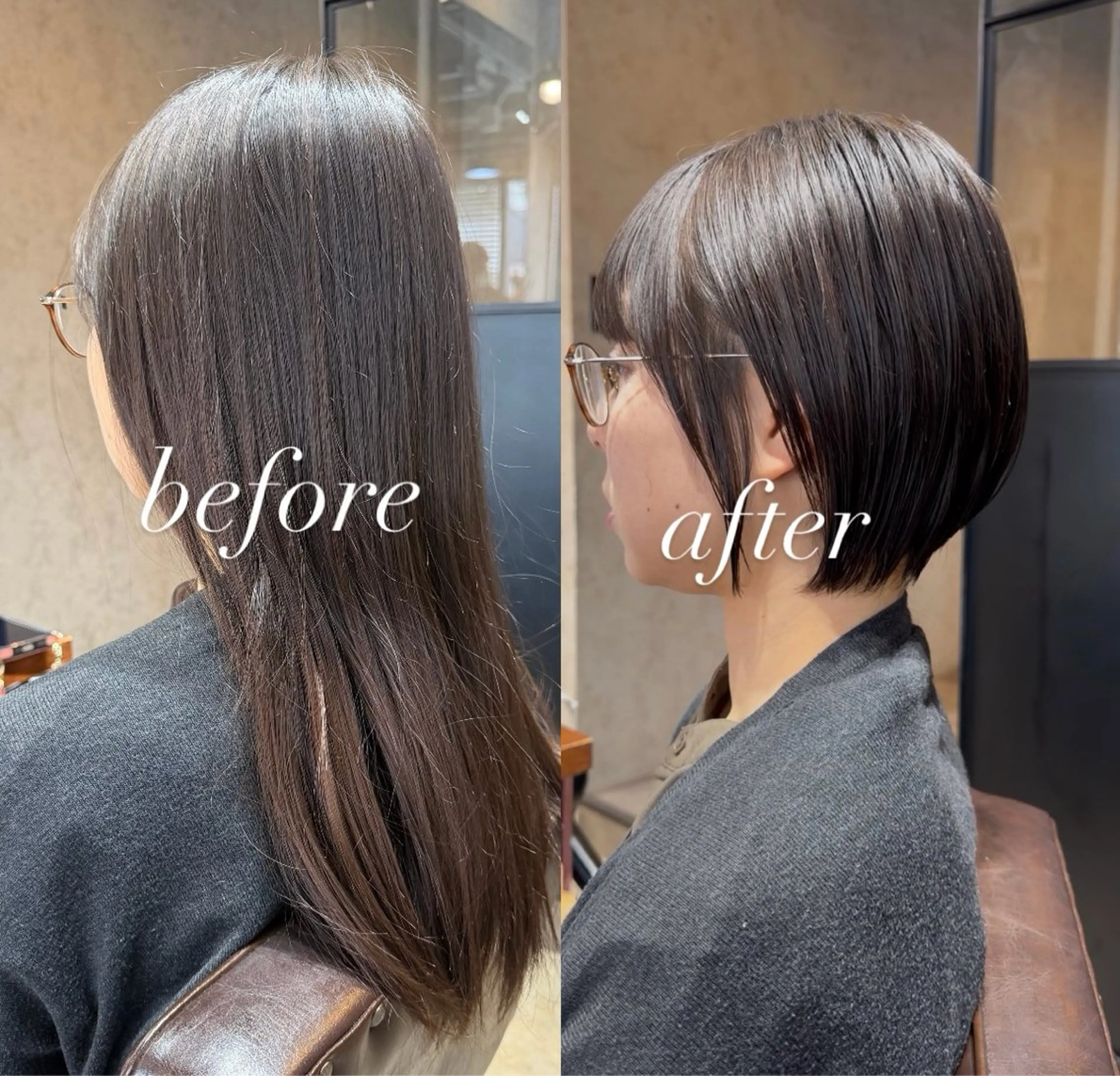 ショート 韓国レイヤー/ ショート Eightのヘアスタイル