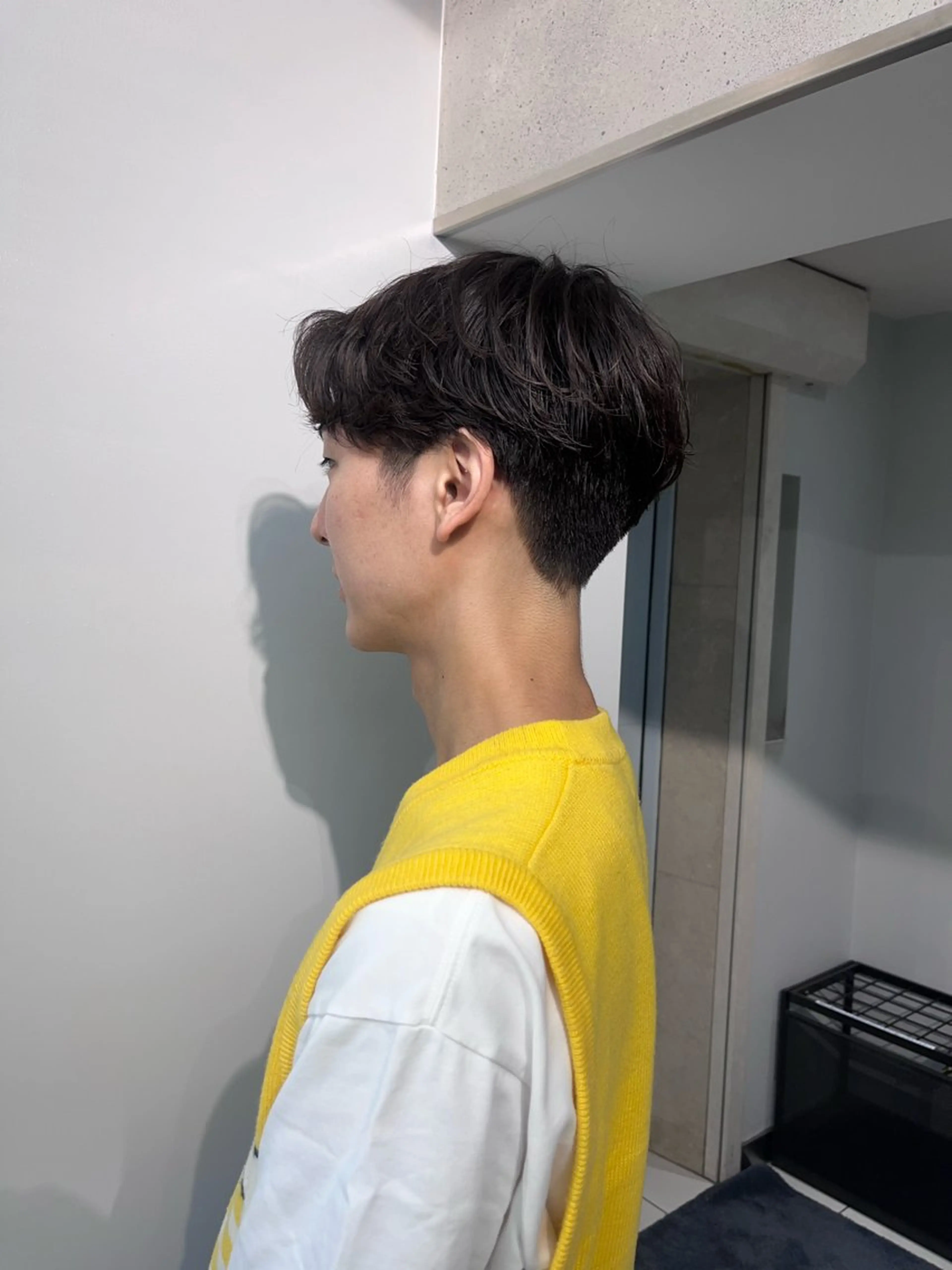 パーマ メンズ ウルフ/顔まわり ♡めいのヘアスタイル