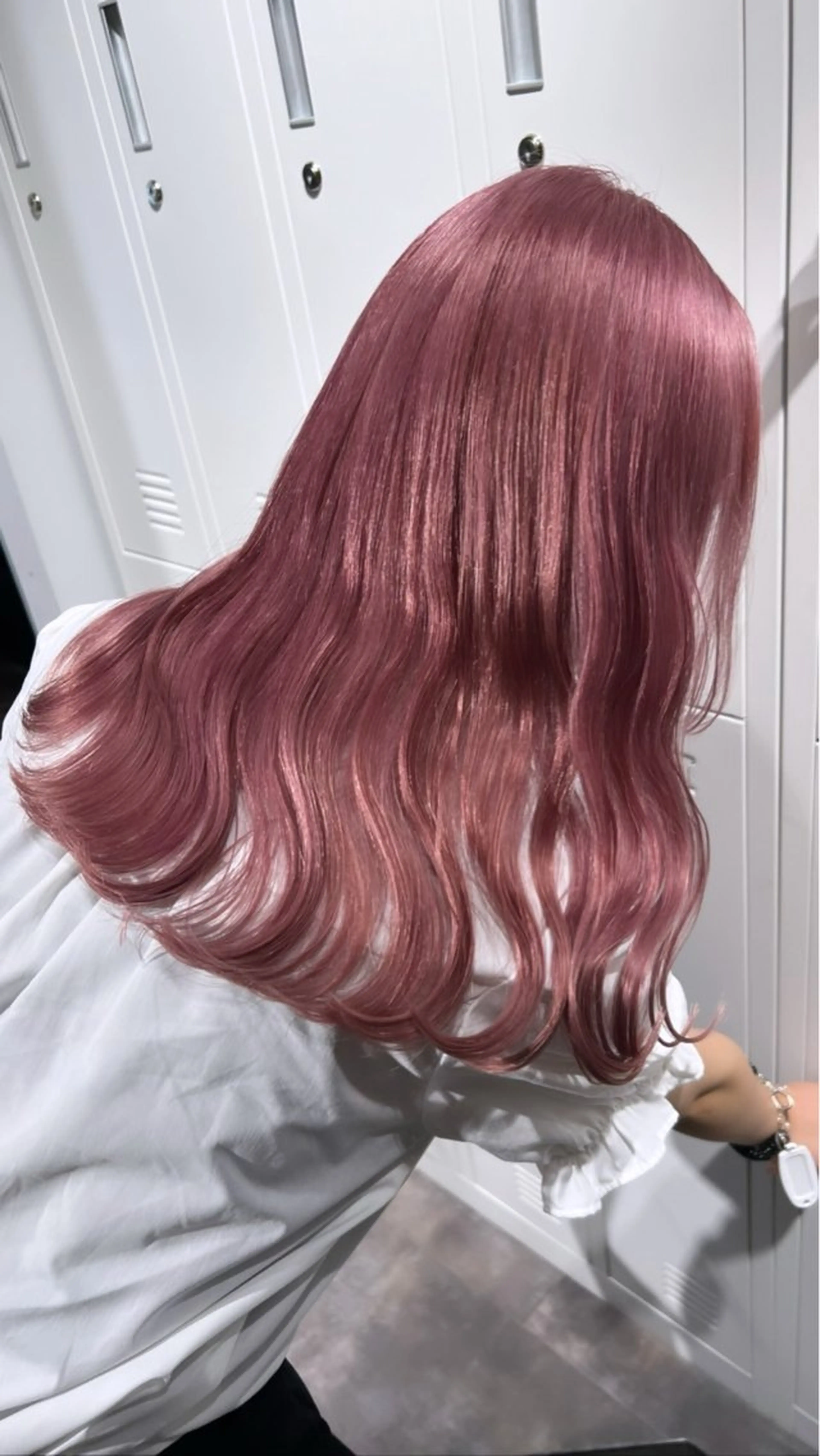 ロング カラー ハイトーン髪質改善 🫧大阪/kanonのヘアスタイル