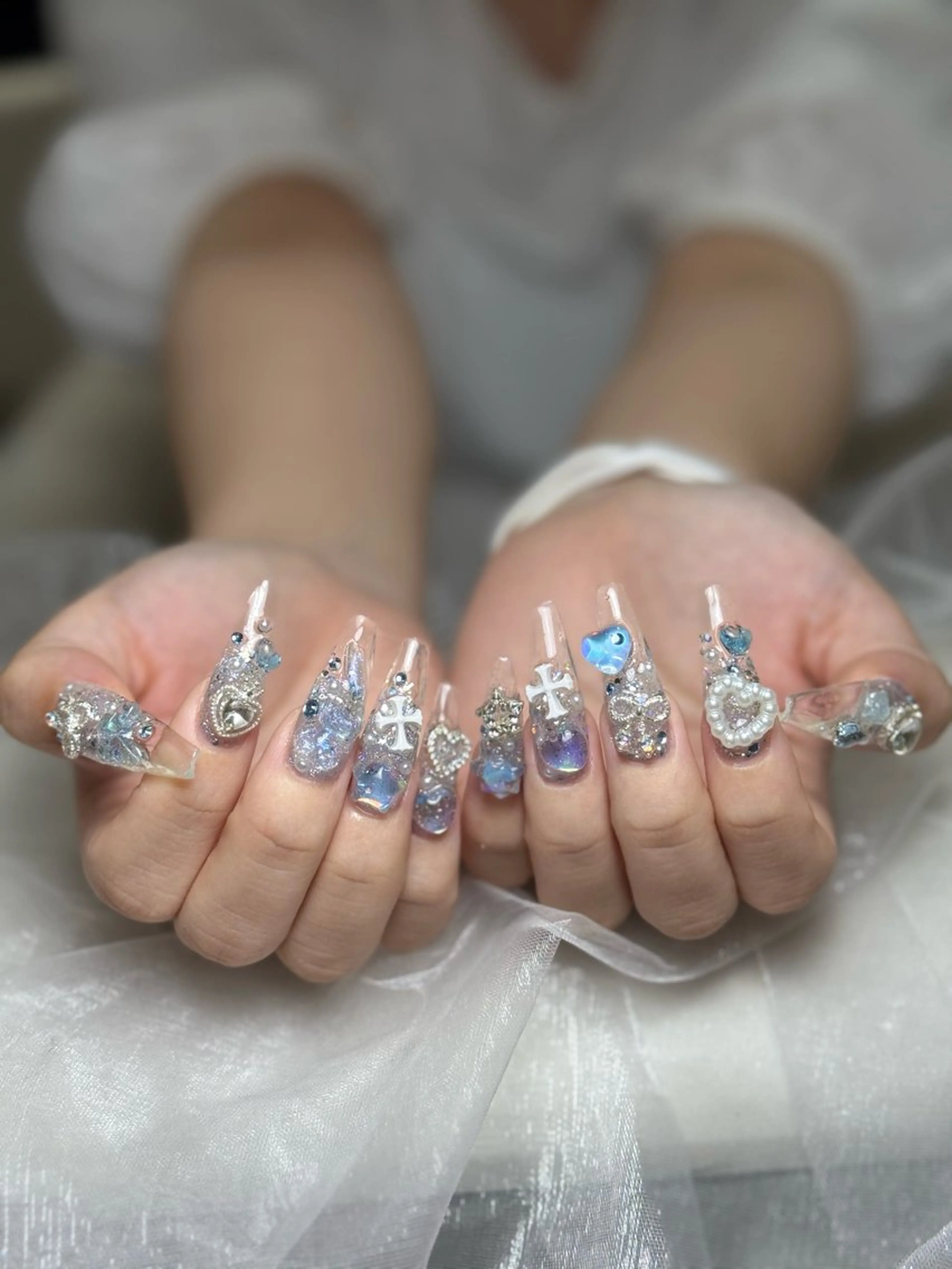 ネイル 韓国ネイル ニュアンスネイル シンプルネイル ワンホンネイル Nihonthy Nail 新宿のネイルデザイン