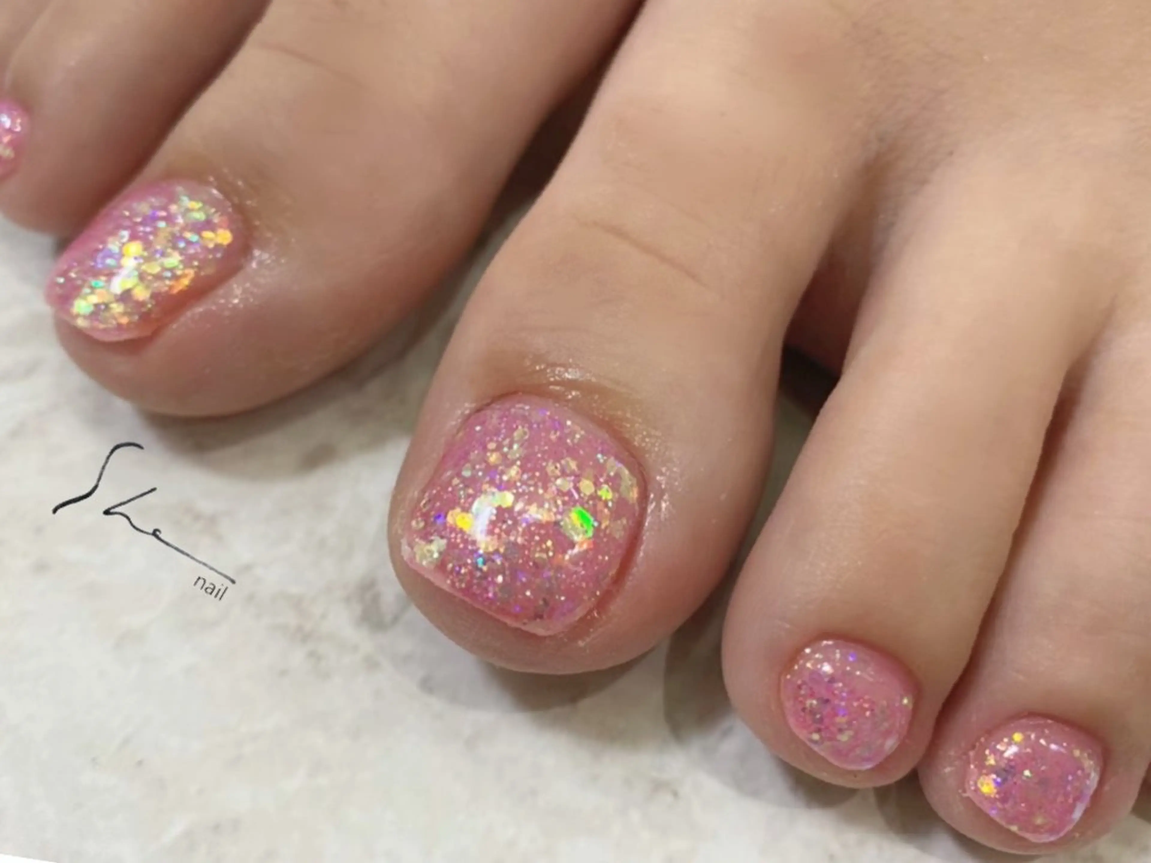 【ご新規様限定！/オフ無し】フットジェルワンカラー5,500円→4,800円の写真