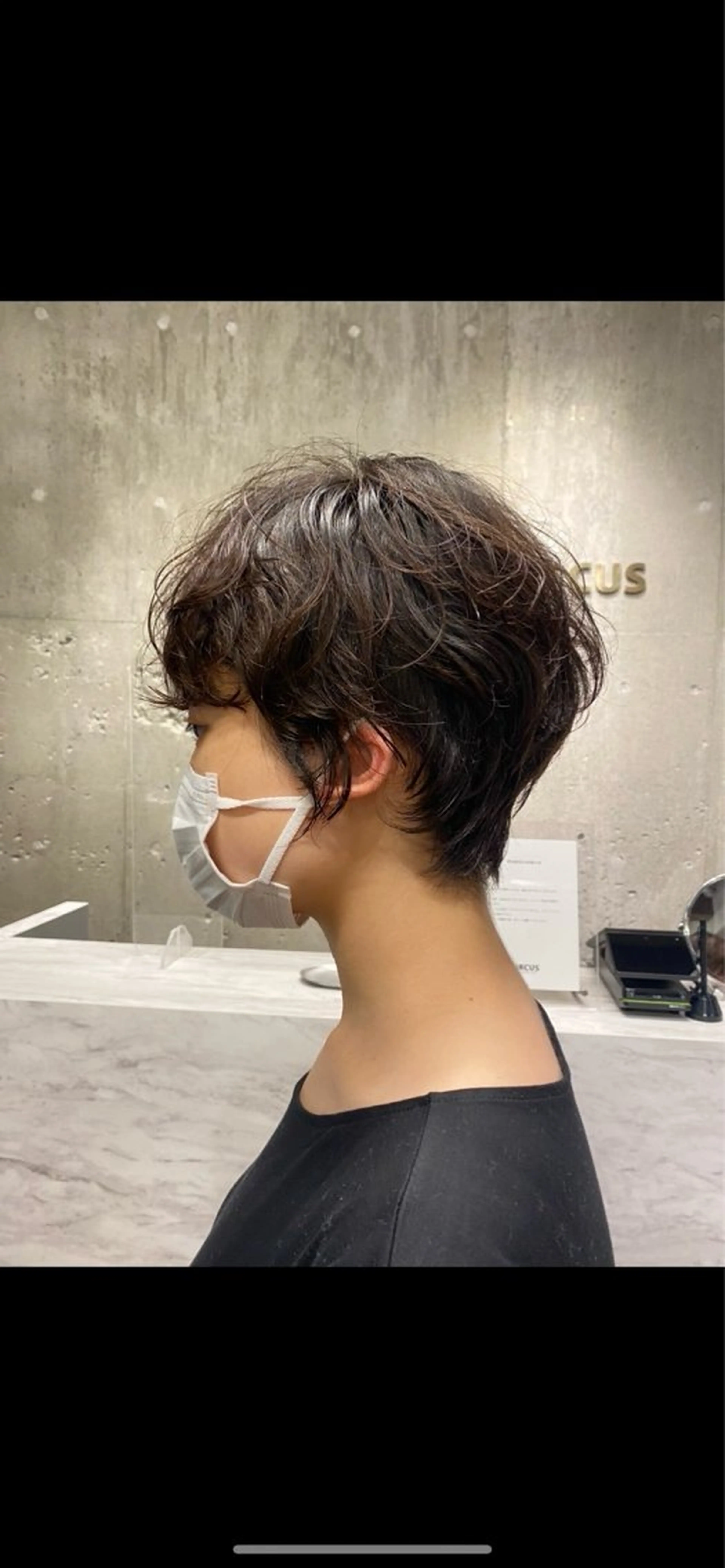 ショート パーマ 似合わせパーマ カラー/ゼンのヘアスタイル