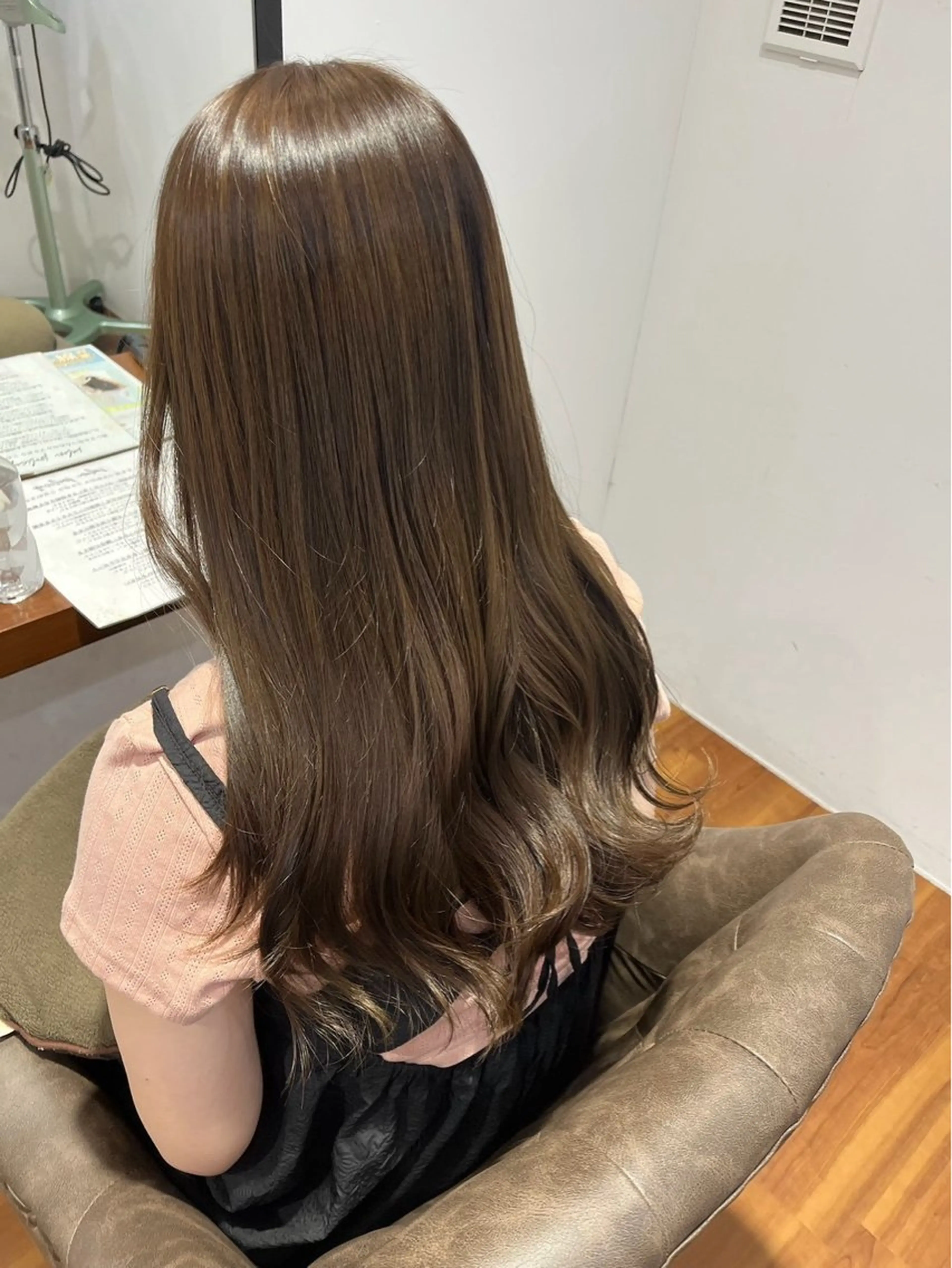 ロング 柴田 心那のヘアスタイル