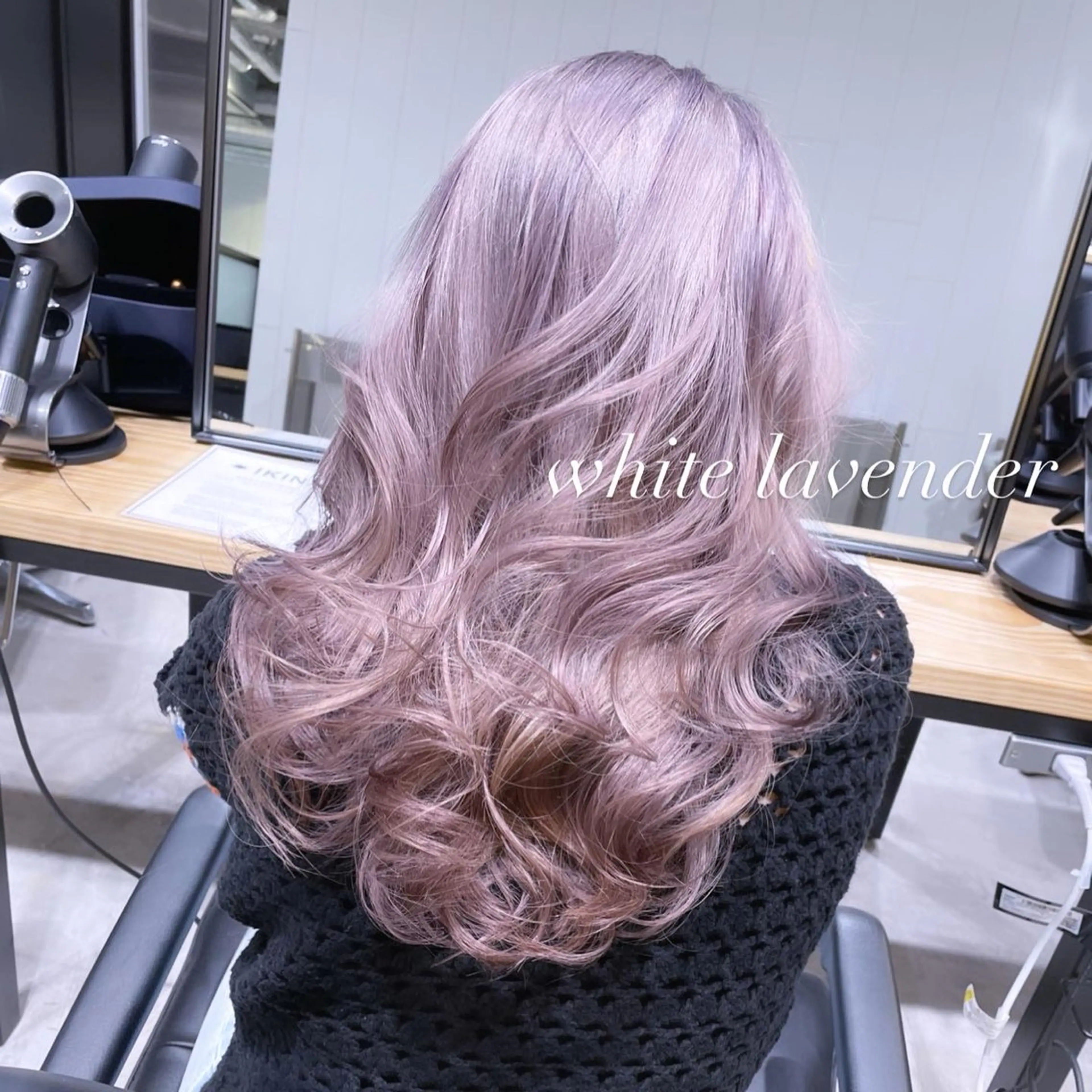 ロング カラー カット ヘアカラー トリートメント ヘアセット 💜ハイトーン💛 マジカルかいちゃんのヘアスタイル