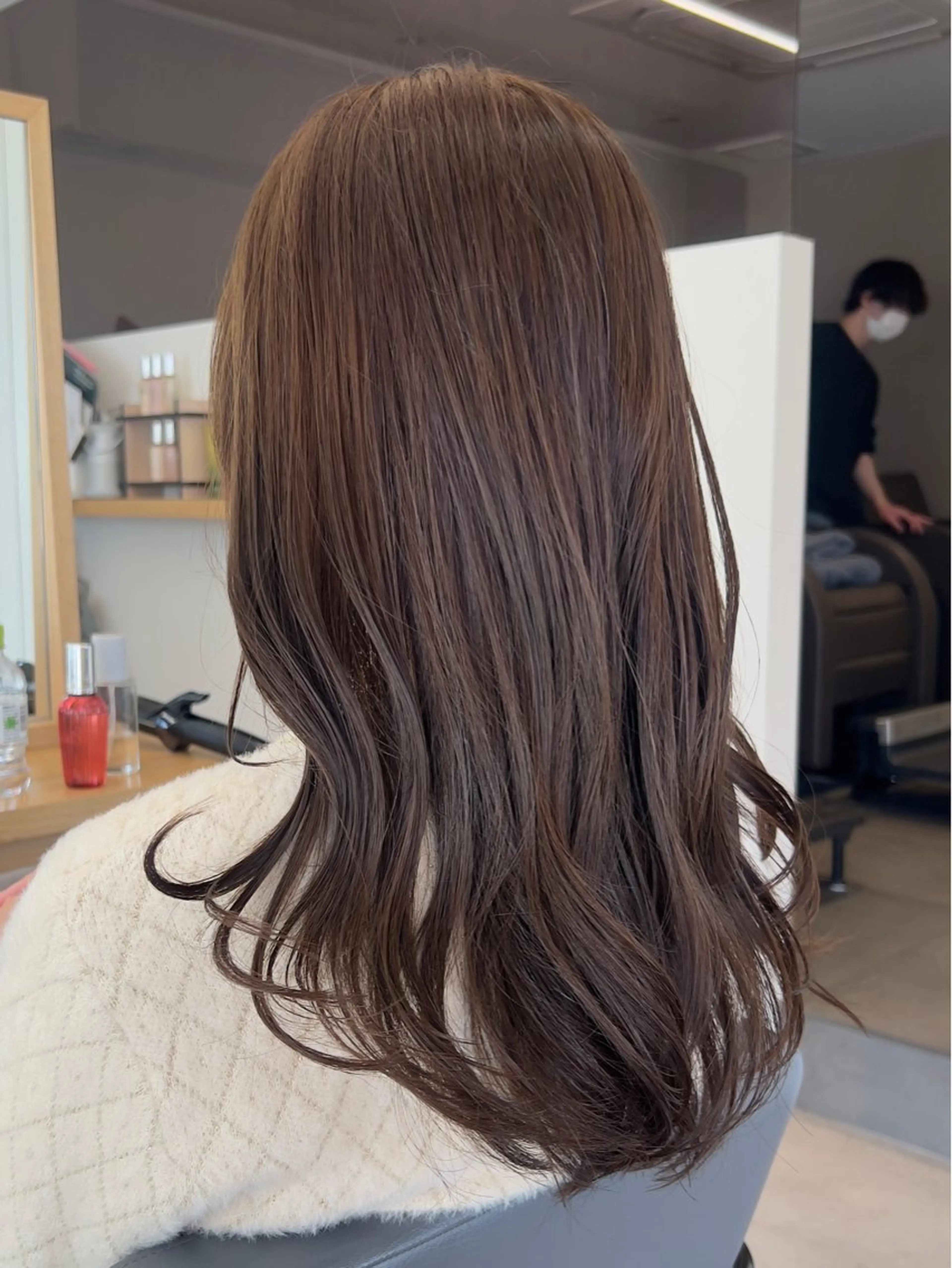 ロング Ore🫧タナカマヤ /柔らかい質感カラーのヘアスタイル