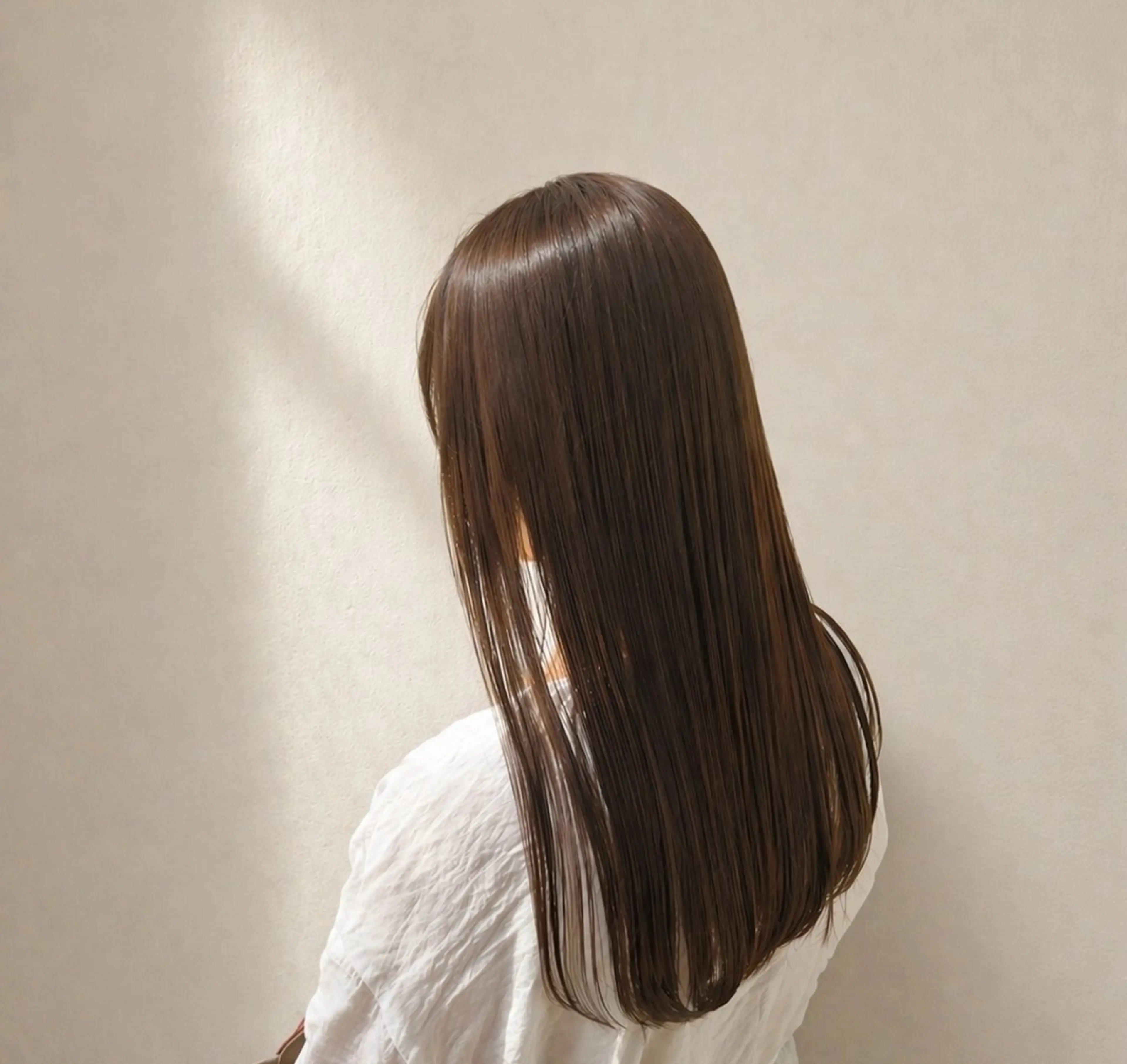 ロング カラー ベージュカラー ブリーチ ブリーチなしカラー カット ヘアカラー トリートメント 艶カラー/レイヤー カット🫧あいりのヘアスタイル