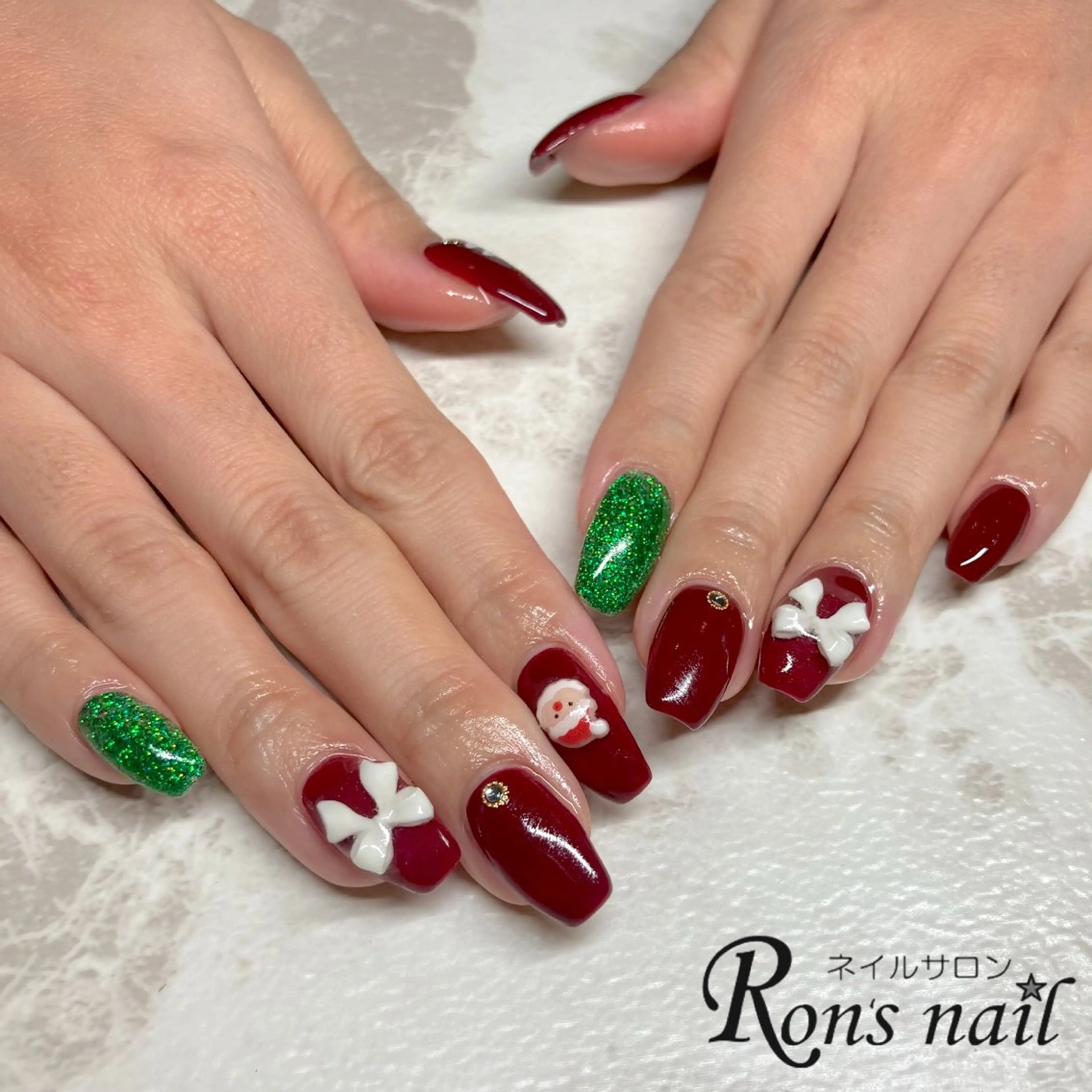 ネイル Ron's nail 笹岡のネイルデザイン