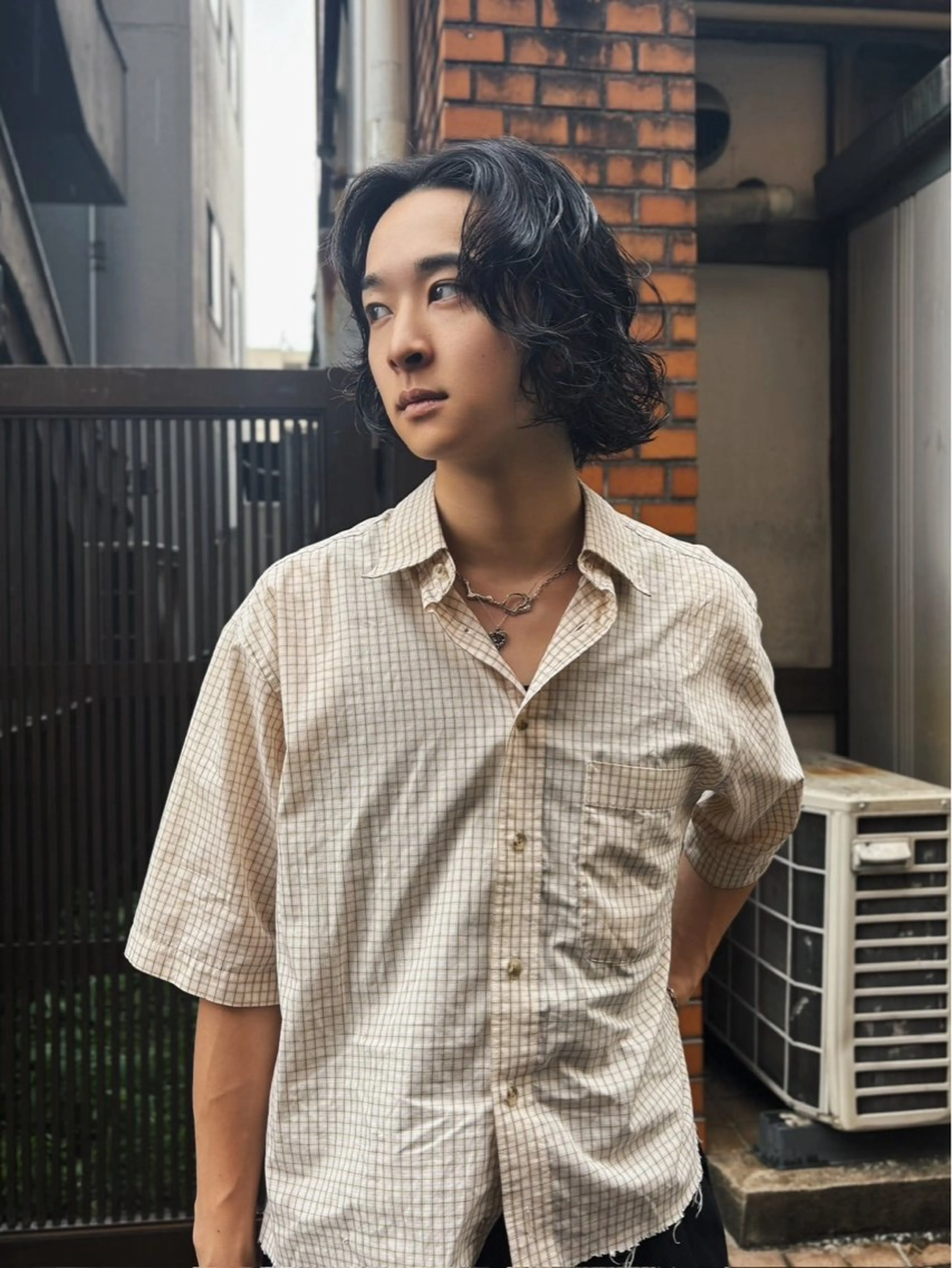 ショート パーマ メンズ メンズカット/パーマ /優陽のヘアスタイル
