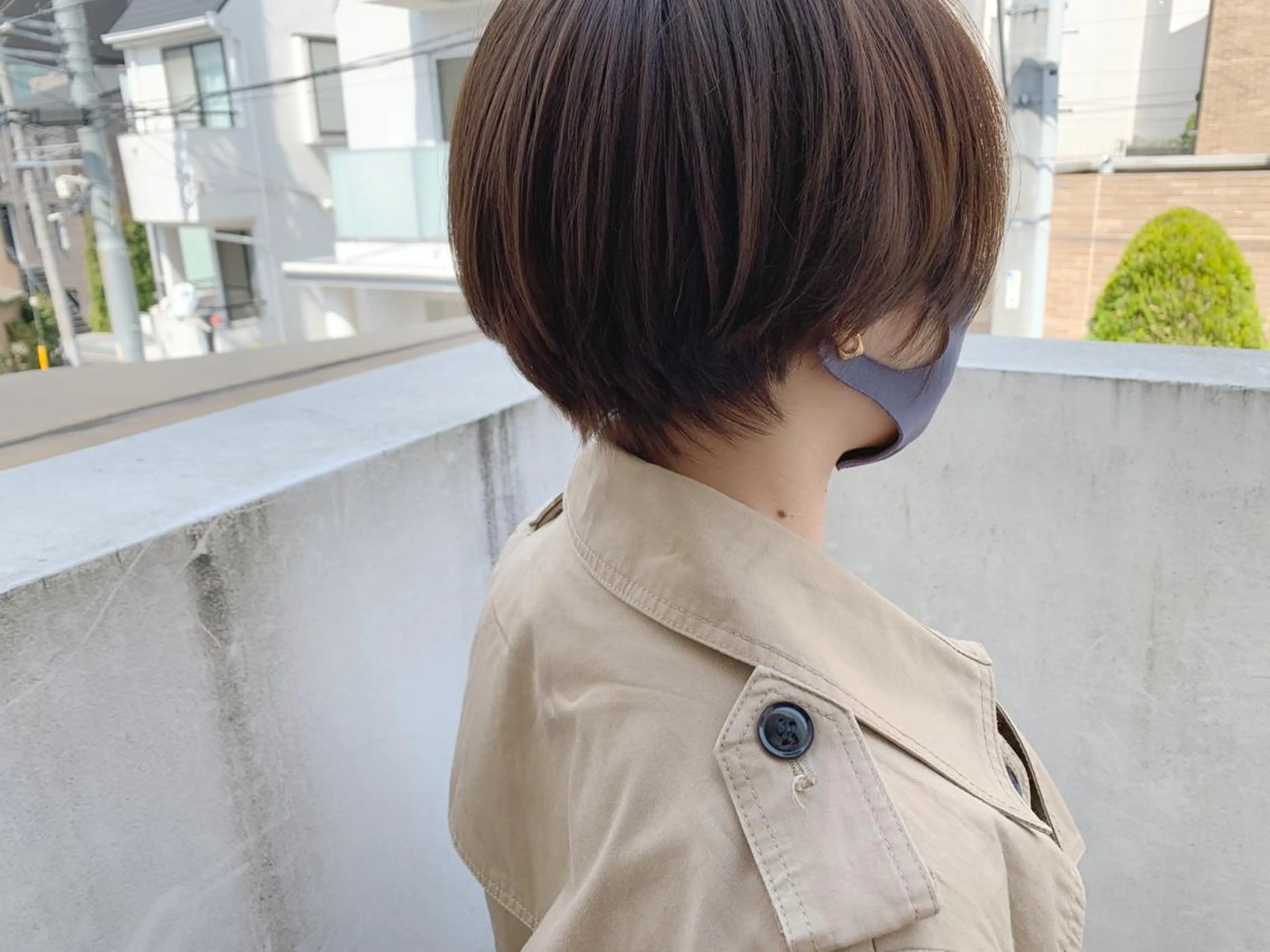 ショート カラー カット ヘアカラー トリートメント タカハシ ハヤトのヘアスタイル