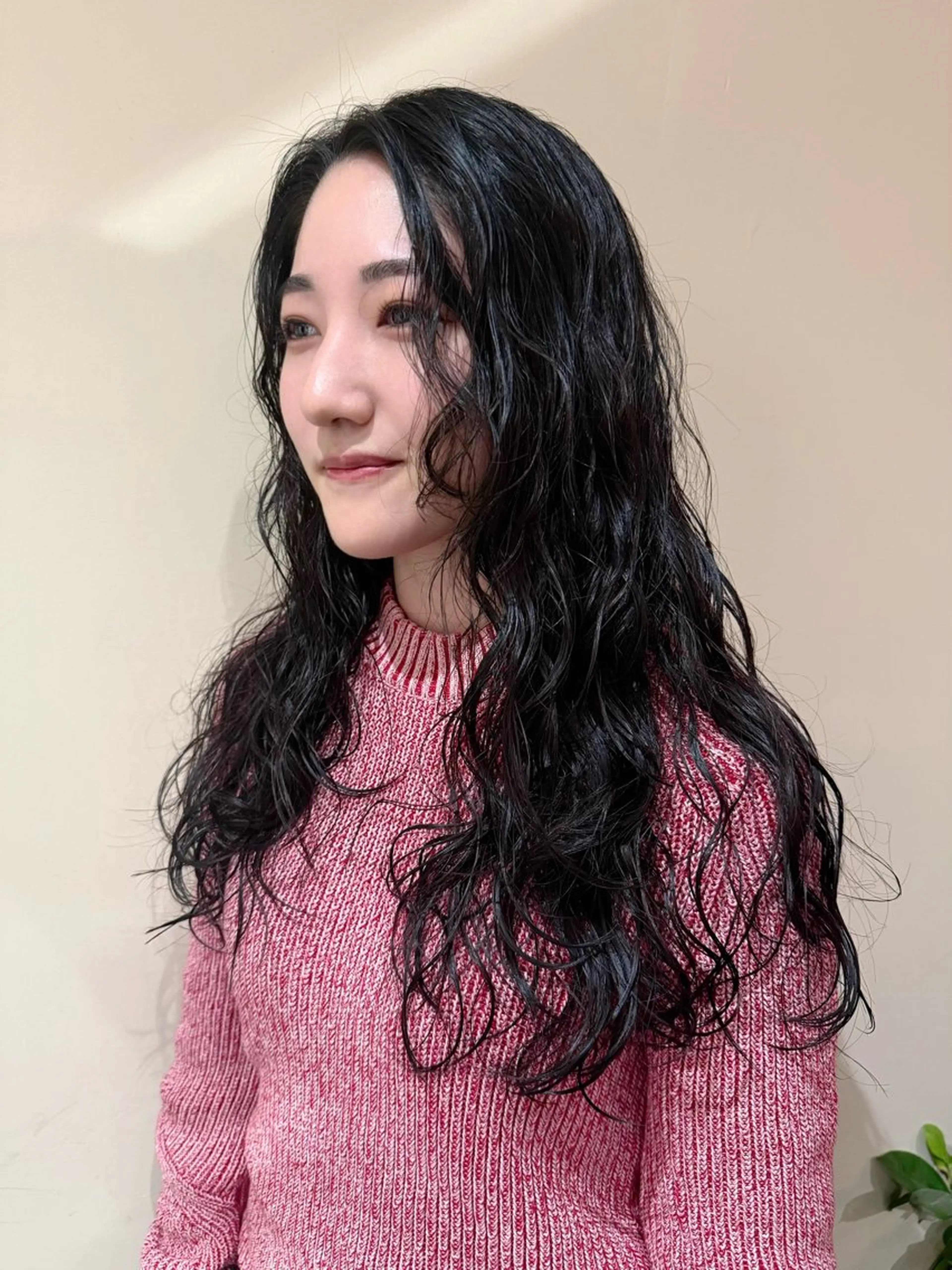 ロング パーマ CHIHO💚羽エク /マツエクのヘアスタイル