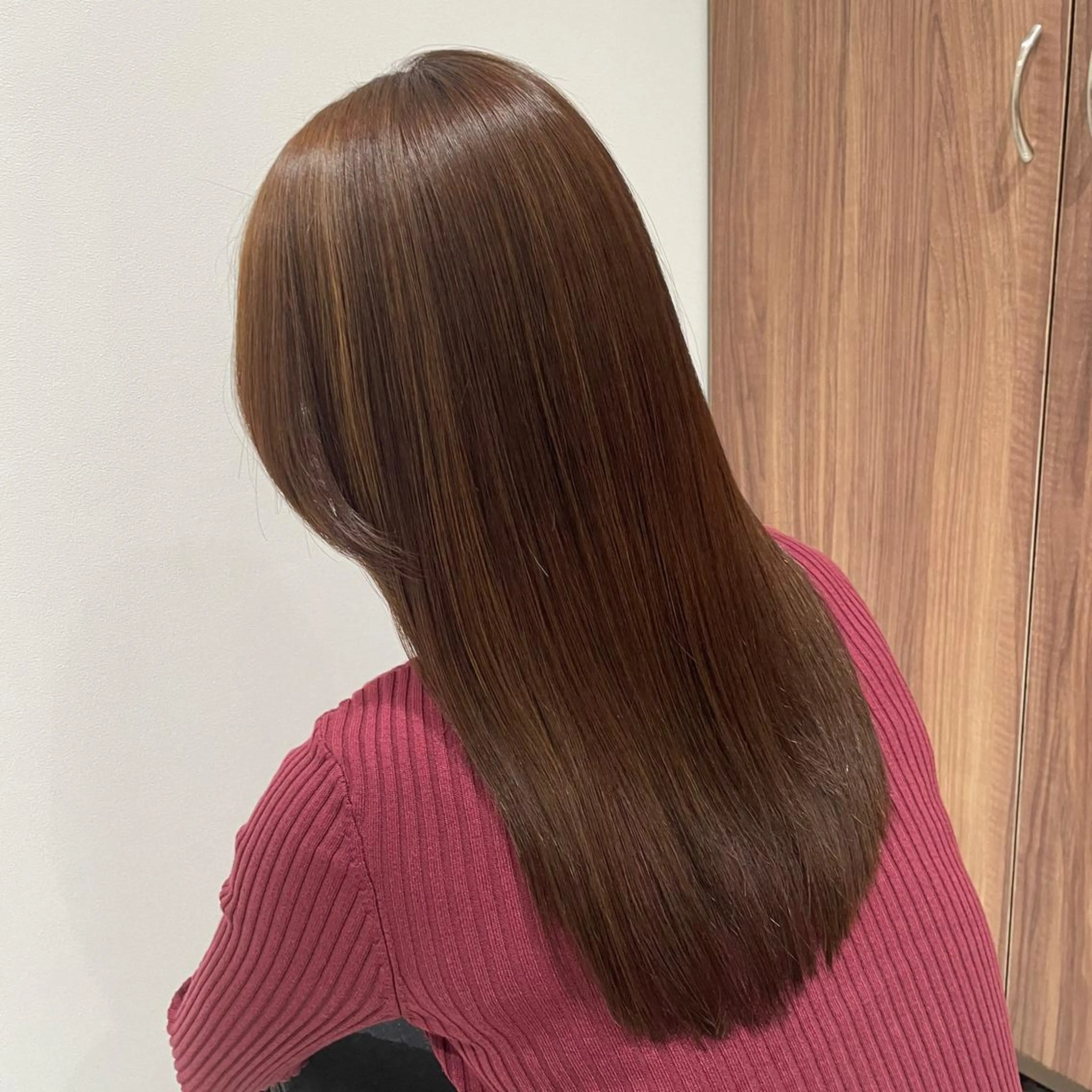 ロング カット 縮毛矯正 🧸ショートカット 🤎店長anju🪽のヘアスタイル