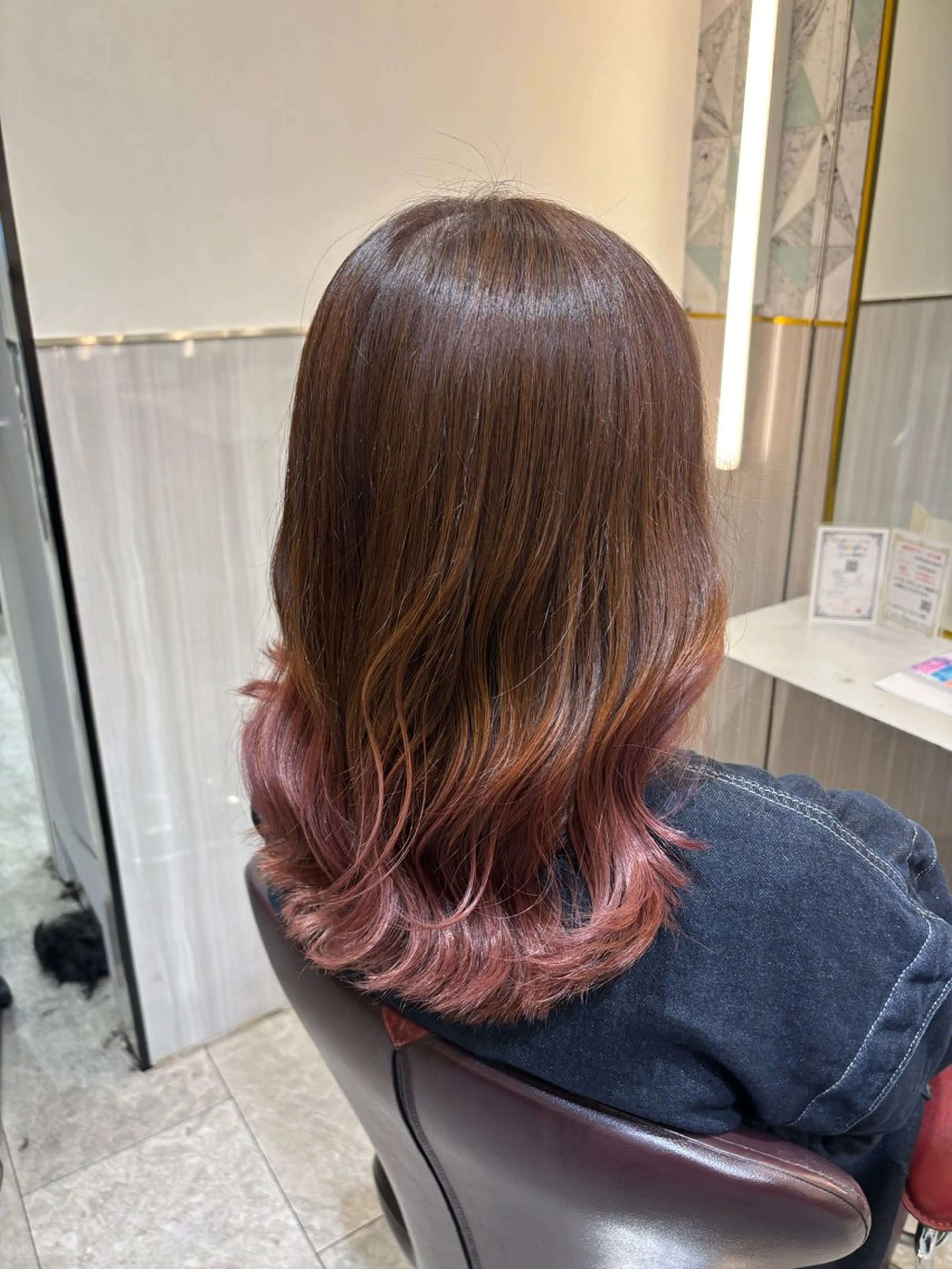 セミロング 『ハイトーン特化』✨ 音喜多優也のヘアスタイル