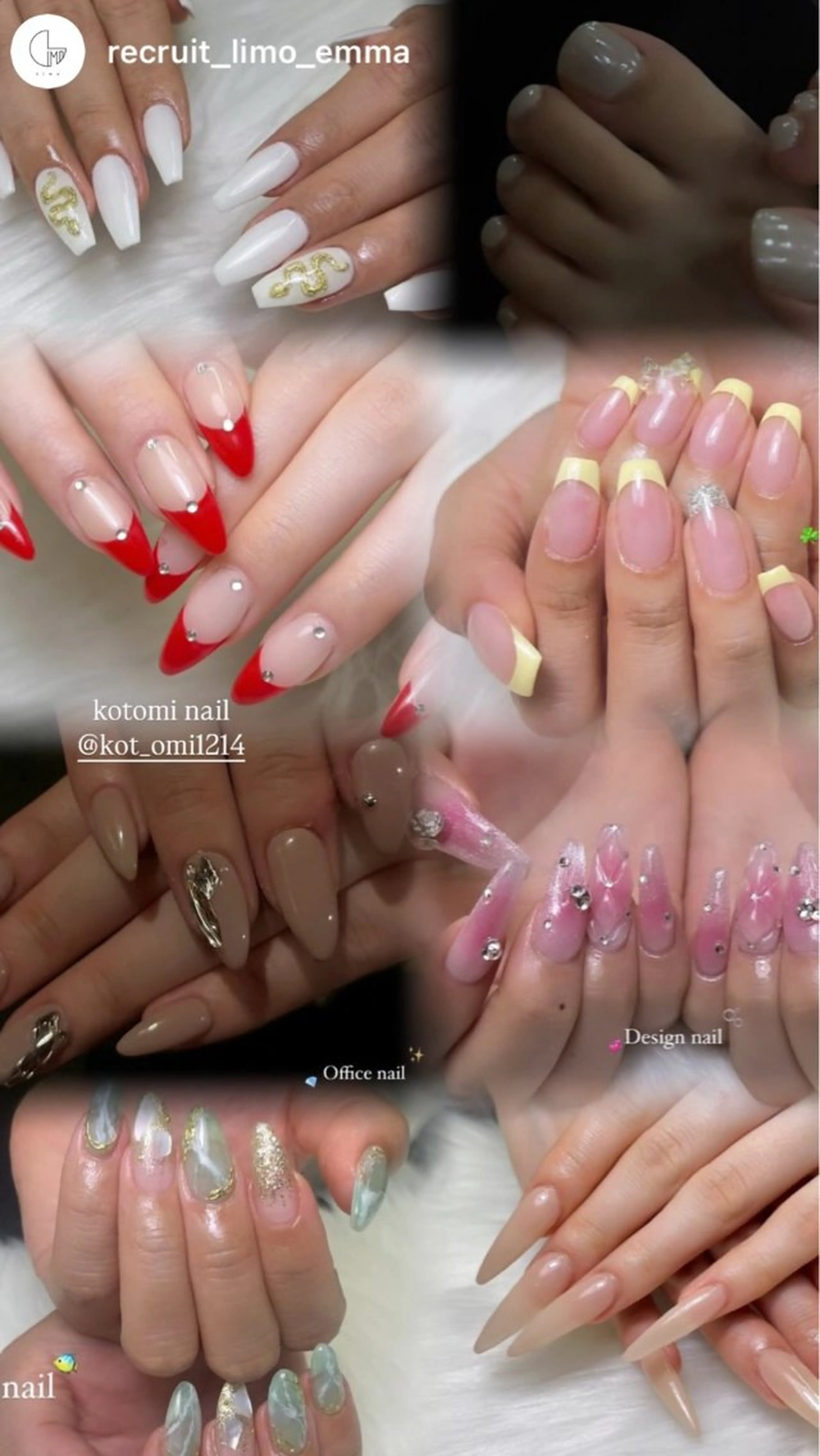 ネイル ハンドネイル limo/ kotomiのネイルデザイン