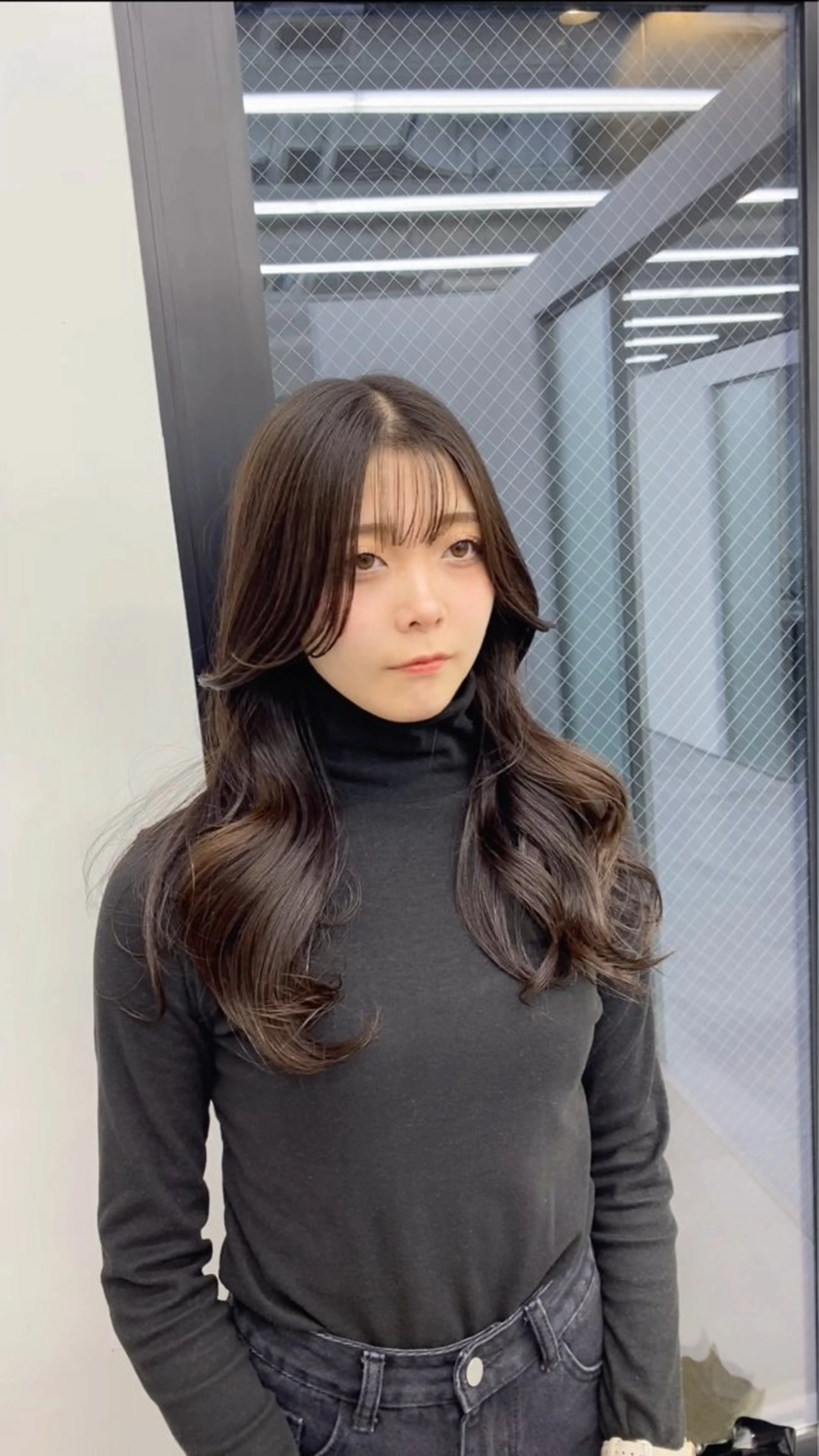 ロング 韓国風ヘア レイヤーカット カット トリートメント GO TODAY シェアサロン 町田店所属・韓国ヘア🇰🇷 スズキのヘアスタイル