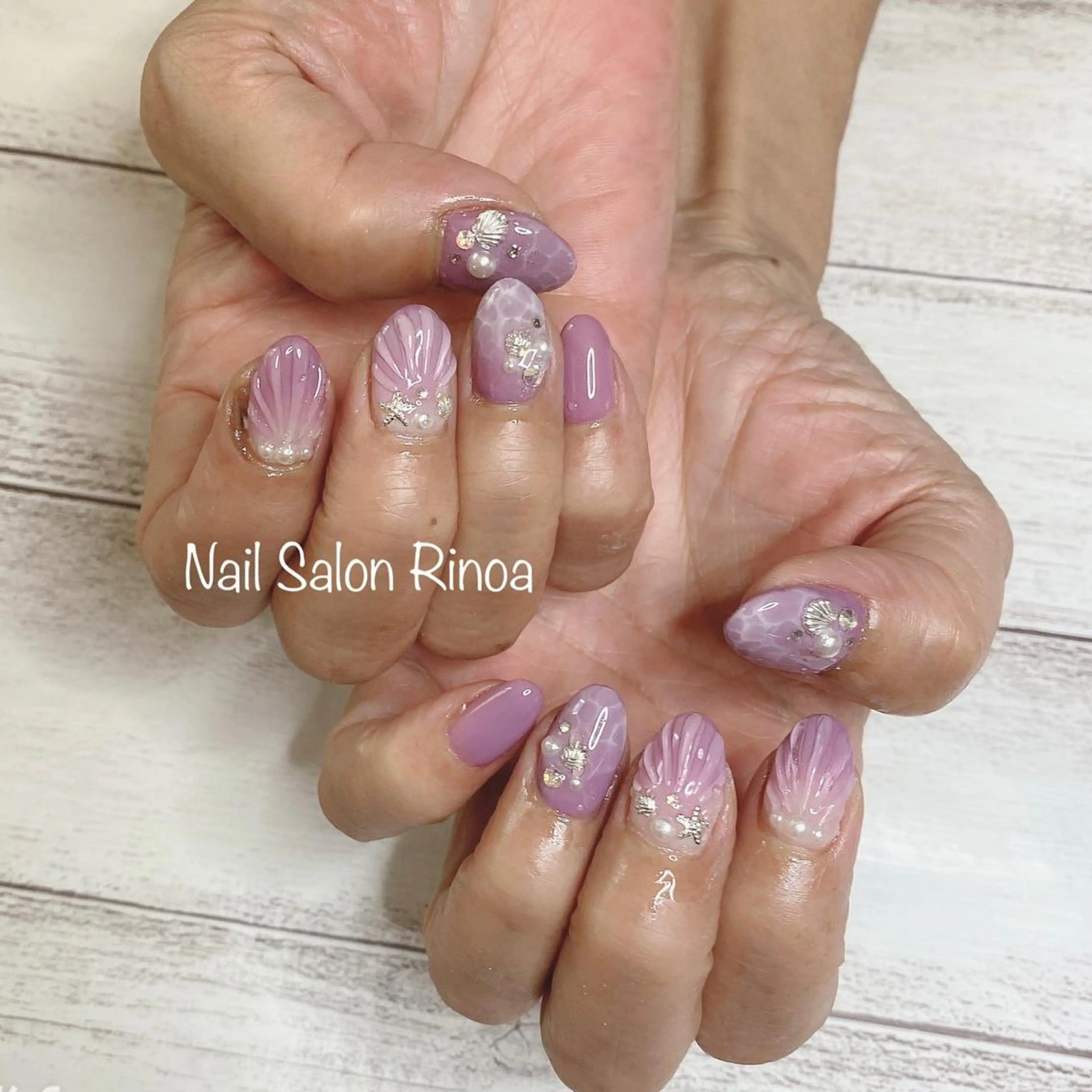 ネイル Nail Salon Rinoaのネイルデザイン