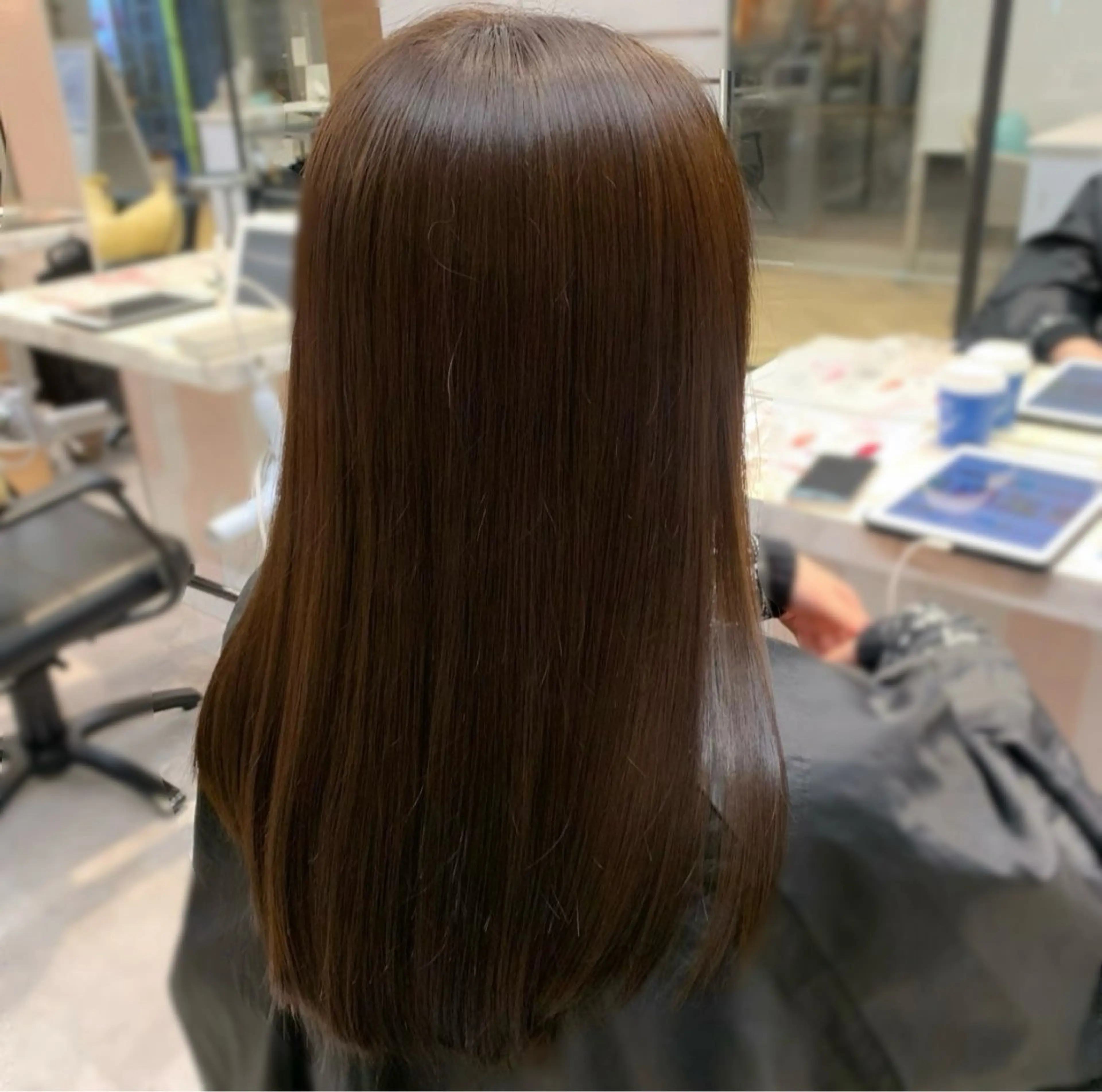 ロング カラー ベージュカラー 🦋透明感艶カラー 🫧/Yuu🦋のヘアスタイル