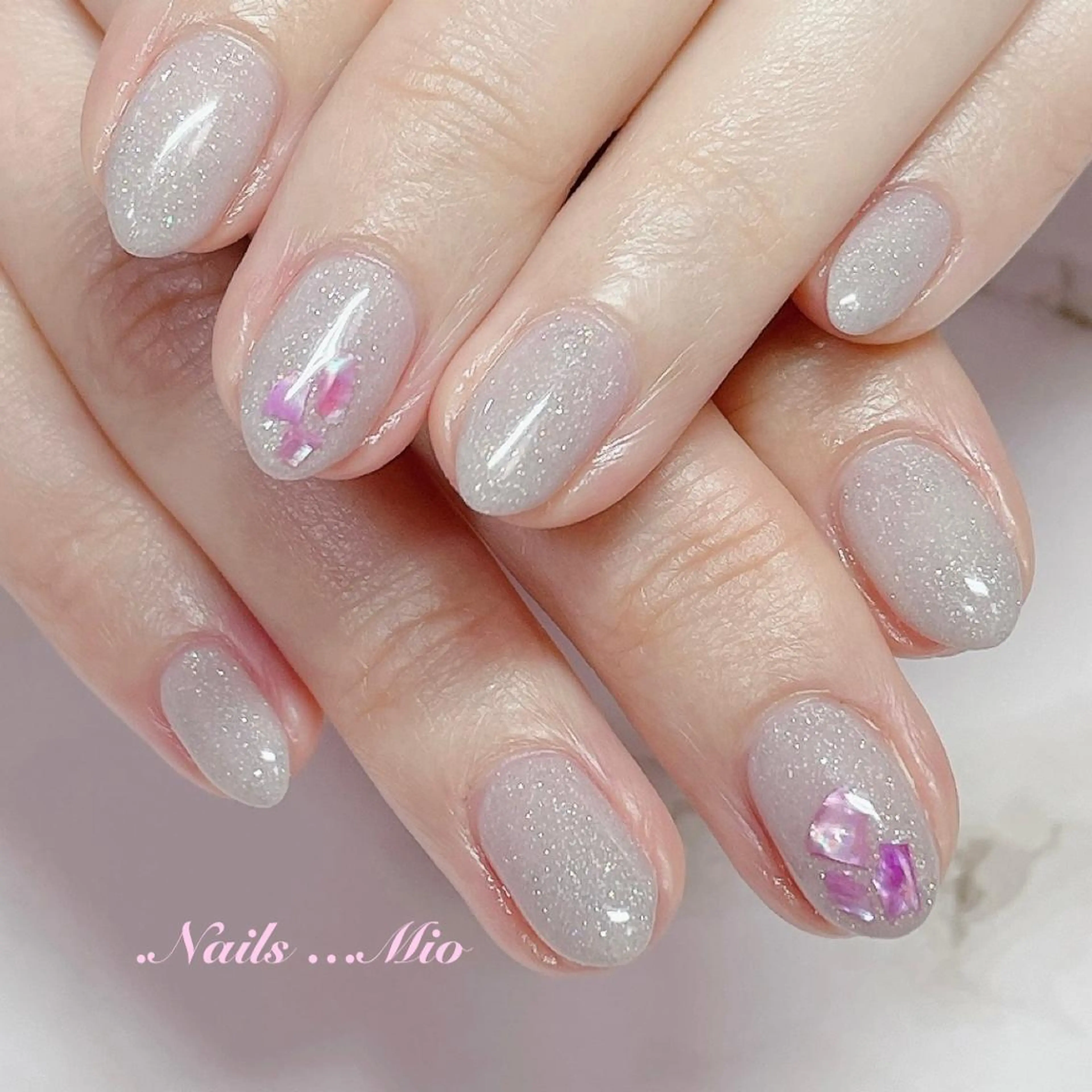 ネイル アートネイル ワンカラーネイル .Nails Mio 赤羽西ネイルサロンのネイルデザイン