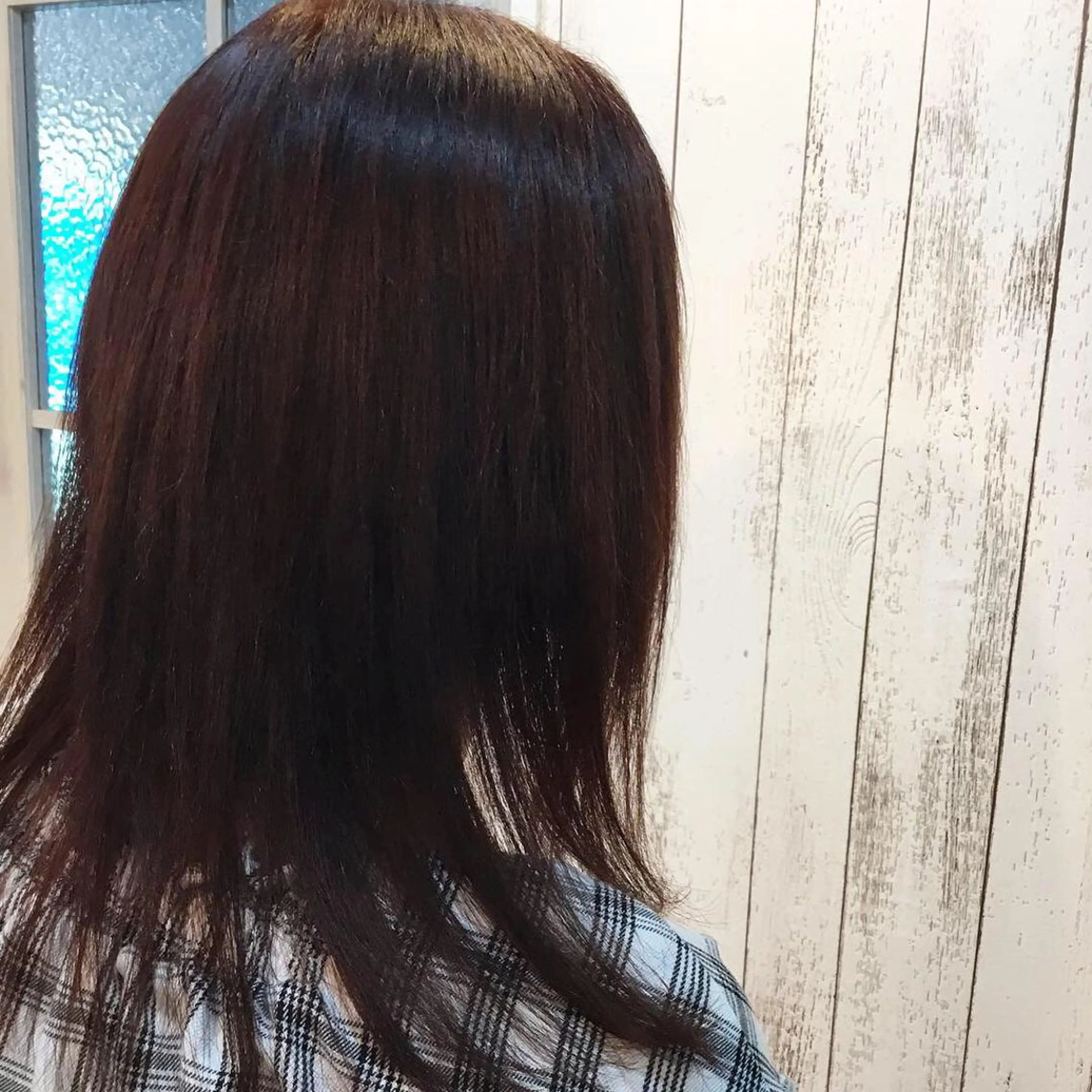 ミディアム カラー 金崎 新吾のヘアスタイル