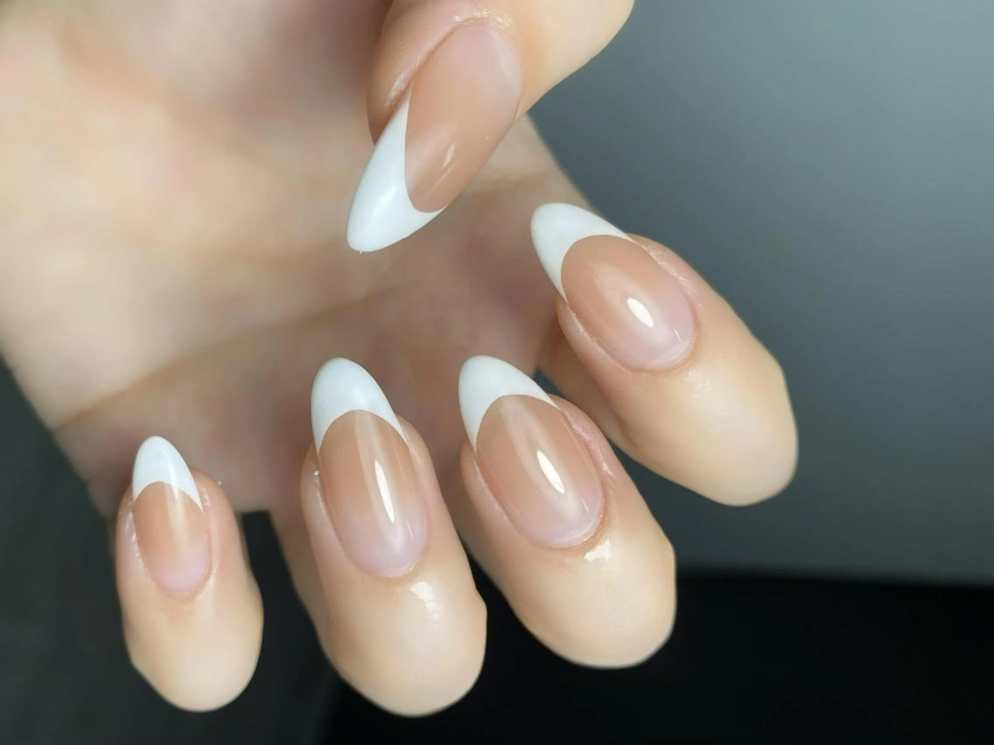 ネイル フレンチネイル ハンドネイル GRANDE大須 栄/店長 aki🌙のネイルデザイン