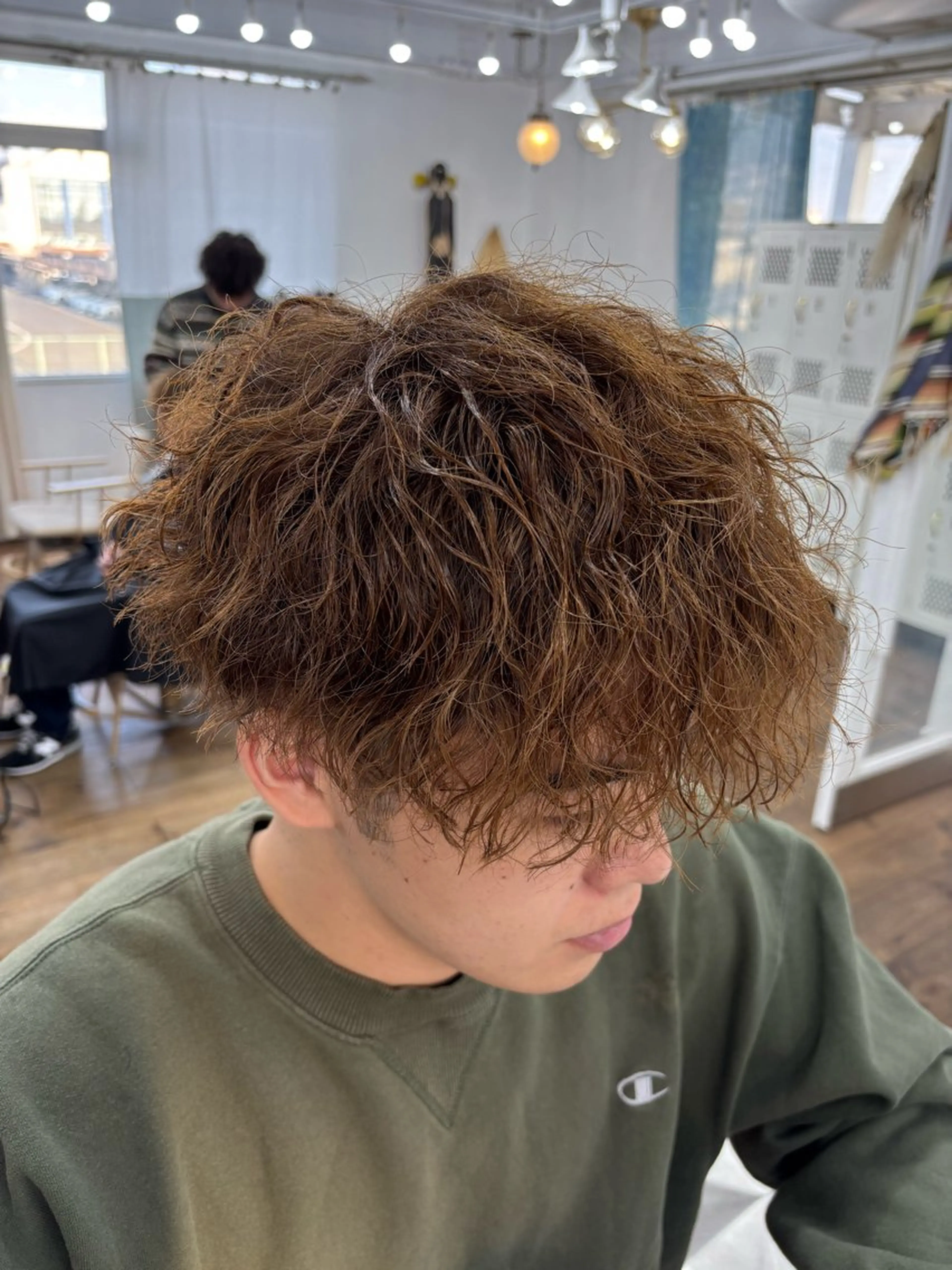 パーマ メンズ カット ヘアカラー パーマ メンズ特化サロン Ryomaのヘアスタイル