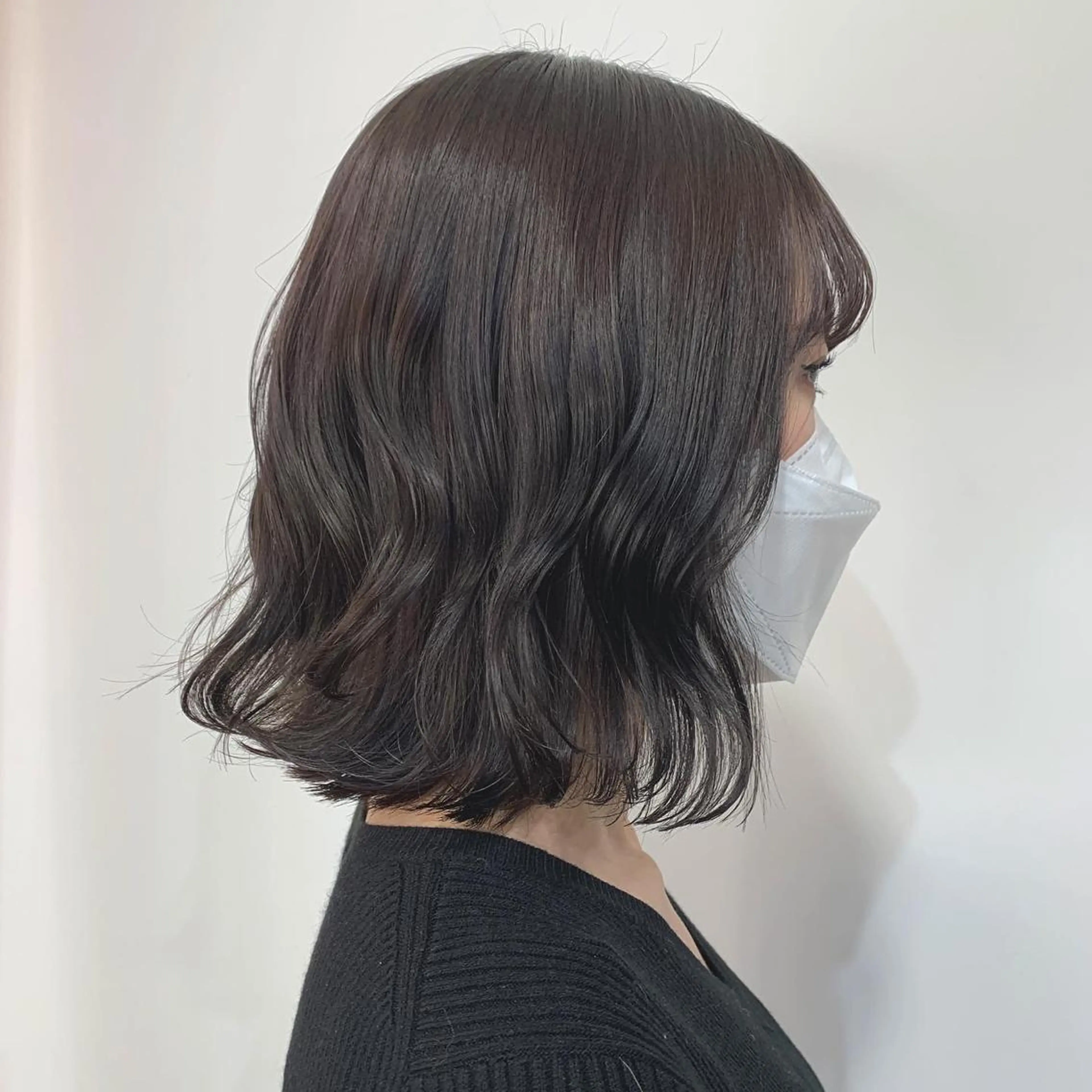 ミディアム HARUKA韓国ヘア /Luana梅田のヘアスタイル