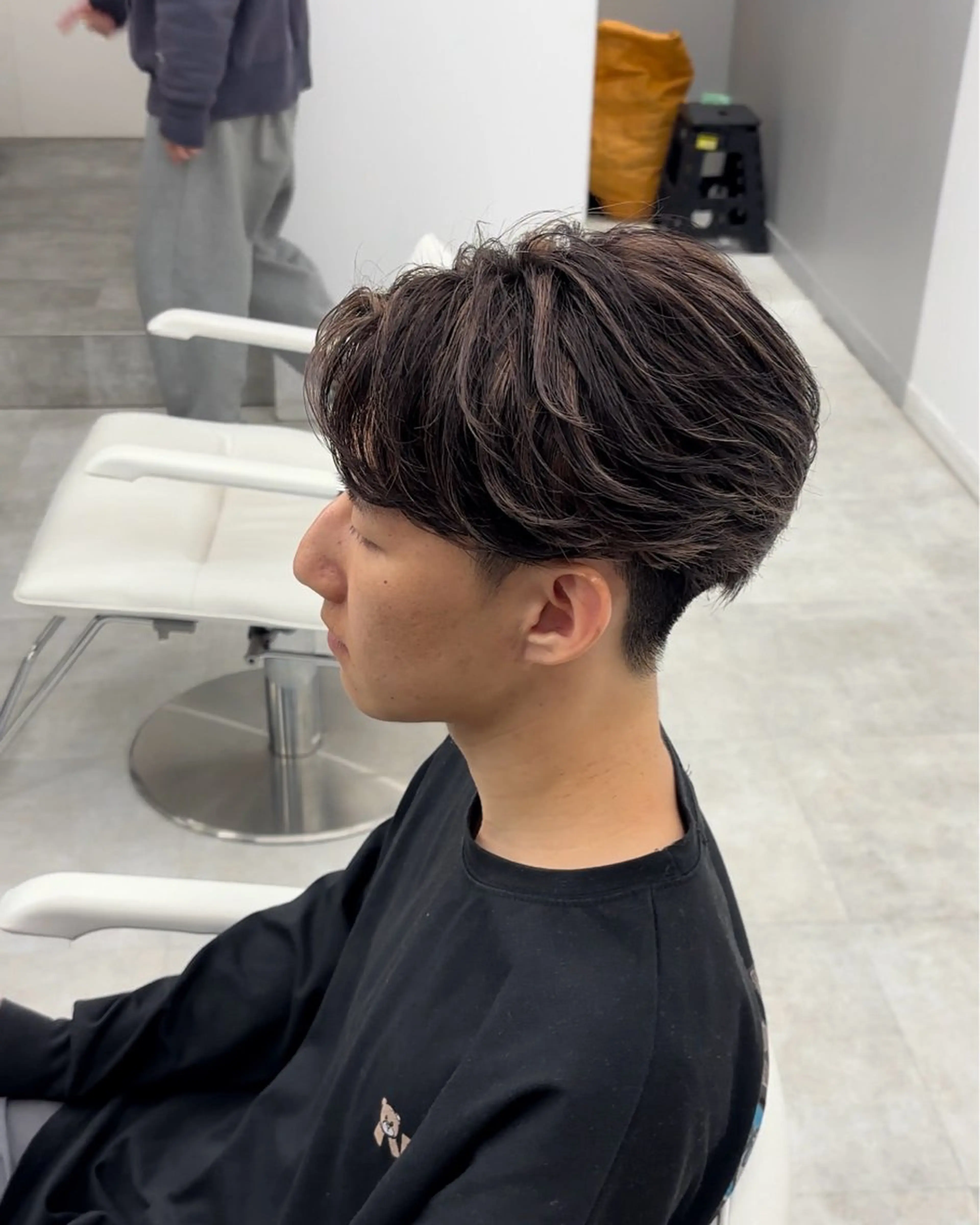 ショート カラー メンズ 森龍馬 メンズ専門美容師のヘアスタイル