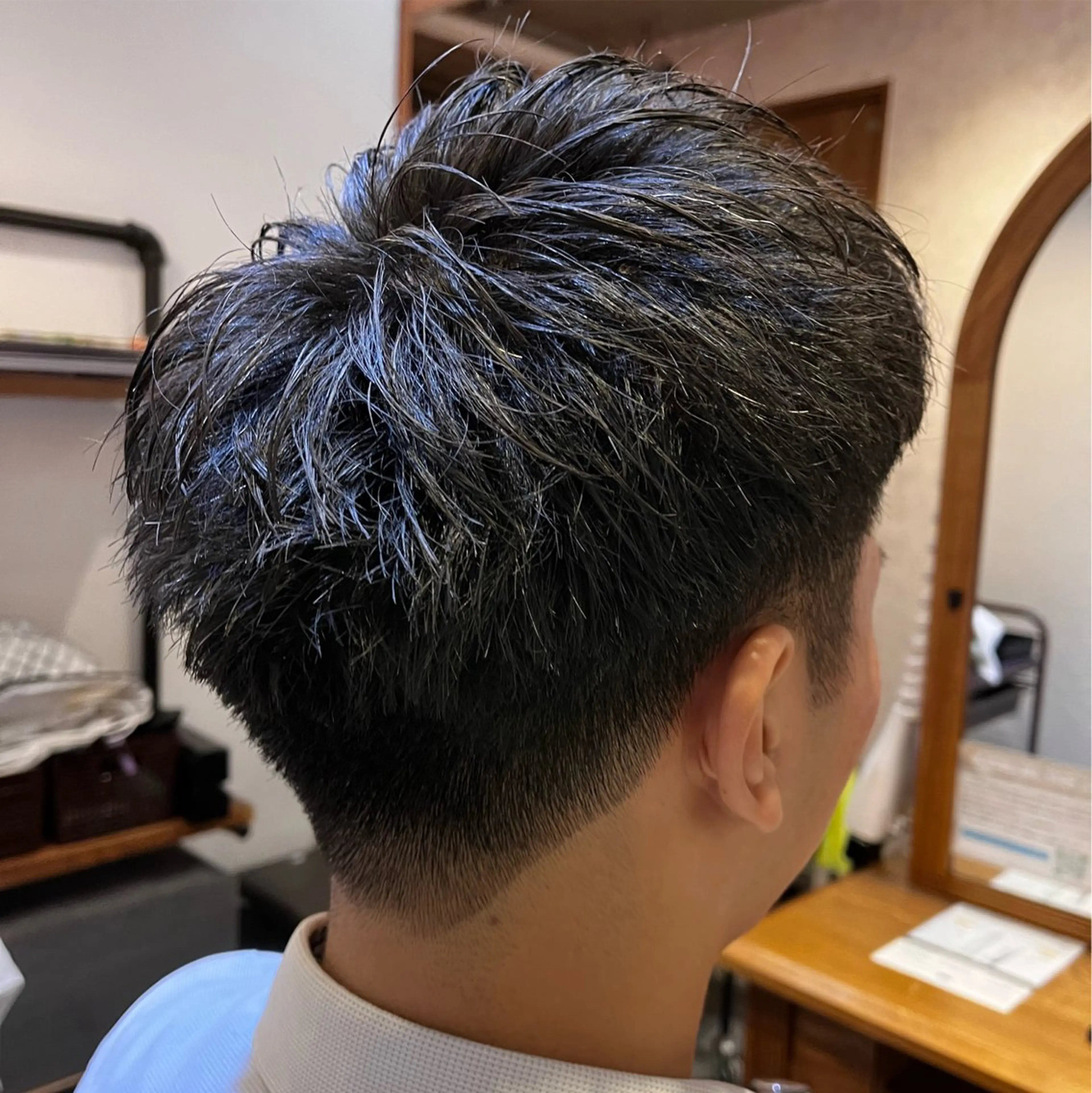 【メンズ限定】ビジネスマン向け　ビジネスショートカット+シャンプー+スタイリング👔の写真