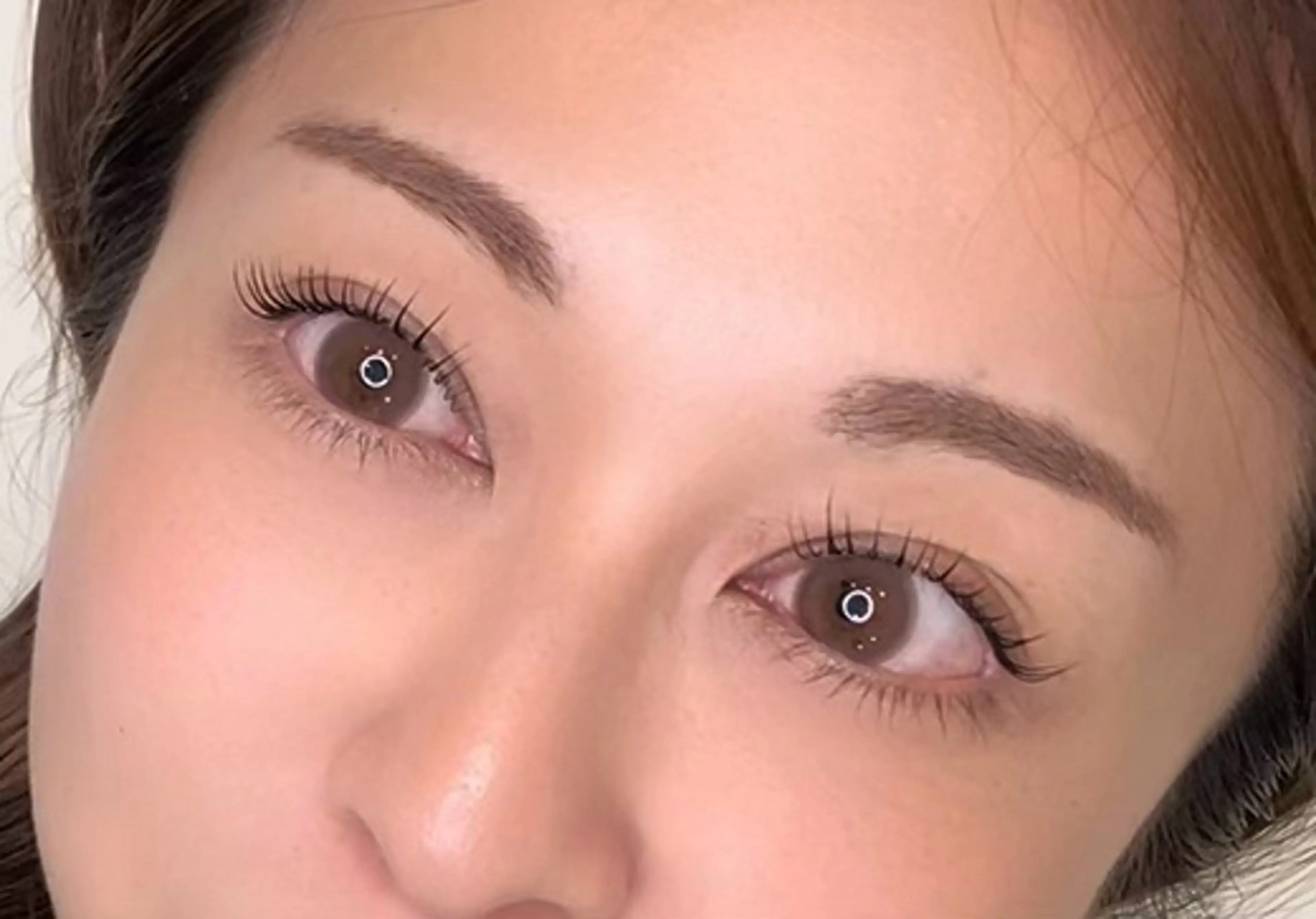 マツエク・マツパ 一重×まつ毛パーマ マツパ hairLOOP所属・西院LOOP sayakaのヘアスタイル