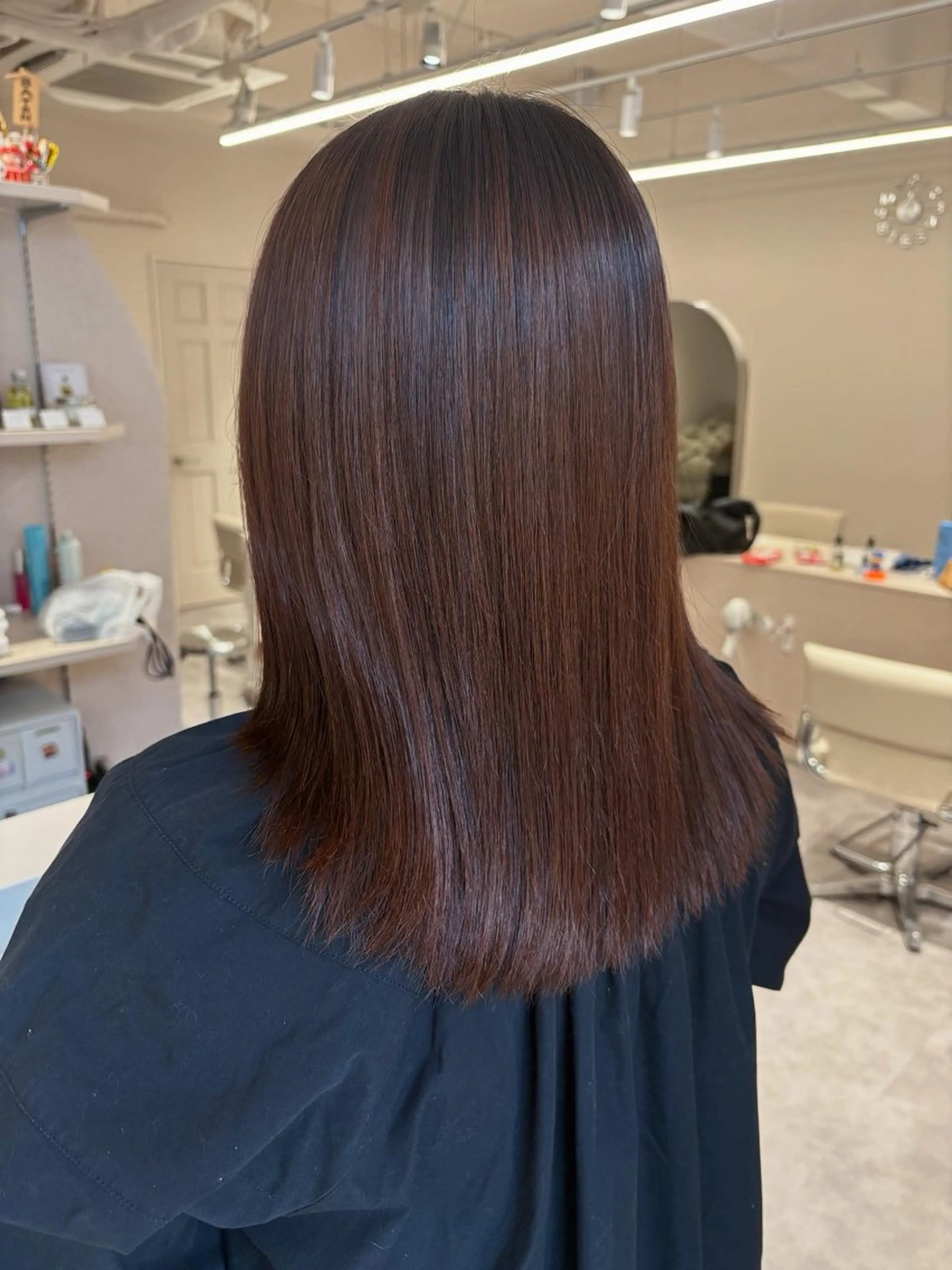 セミロング パーマ カット 縮毛矯正 メンズパーマ特化🔥 ツイスパ/シャドウのヘアスタイル