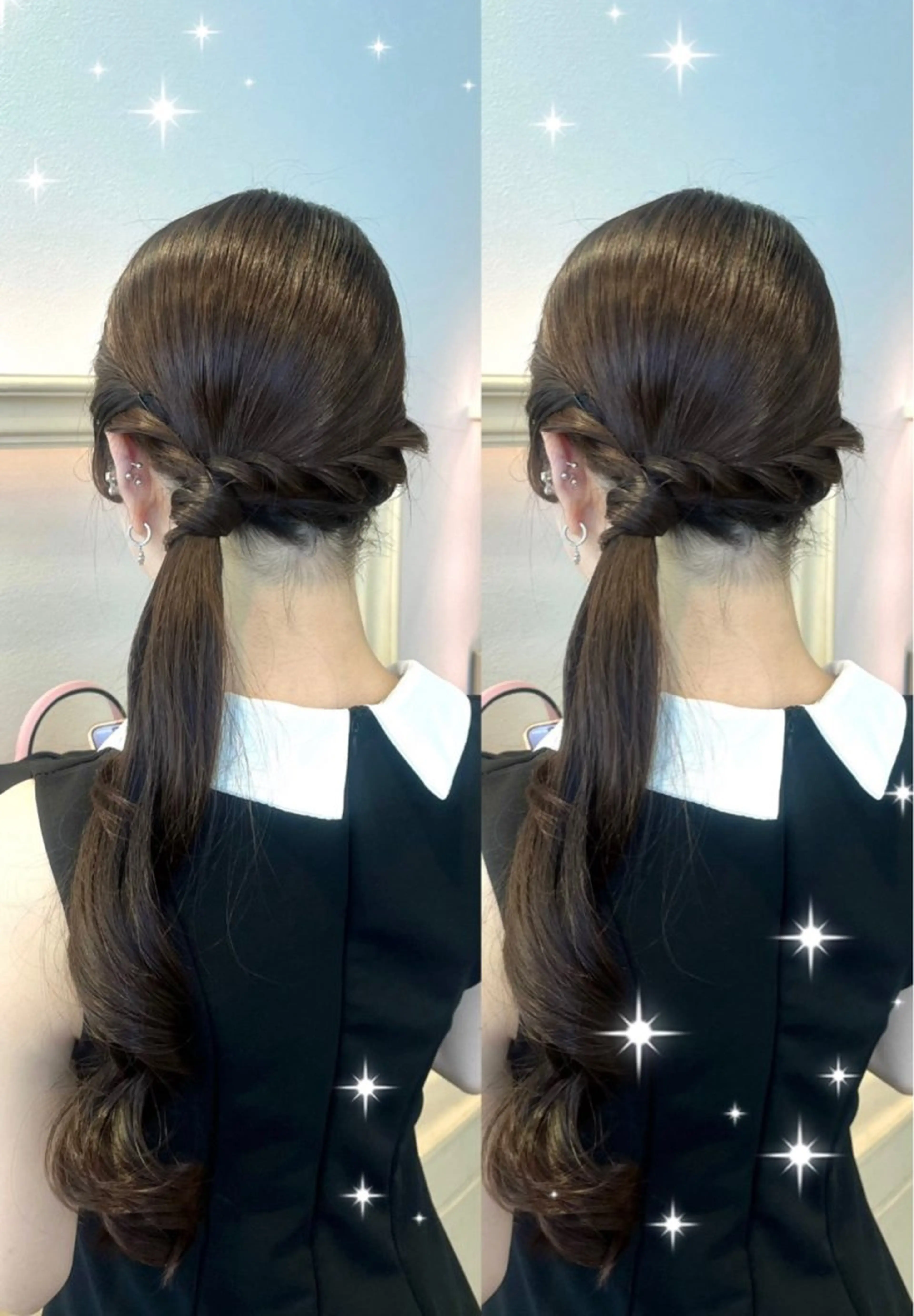 ロング ヘアセット ヘアメ/お呼ばれﾍｱ /横浜/nozomiのヘアスタイル